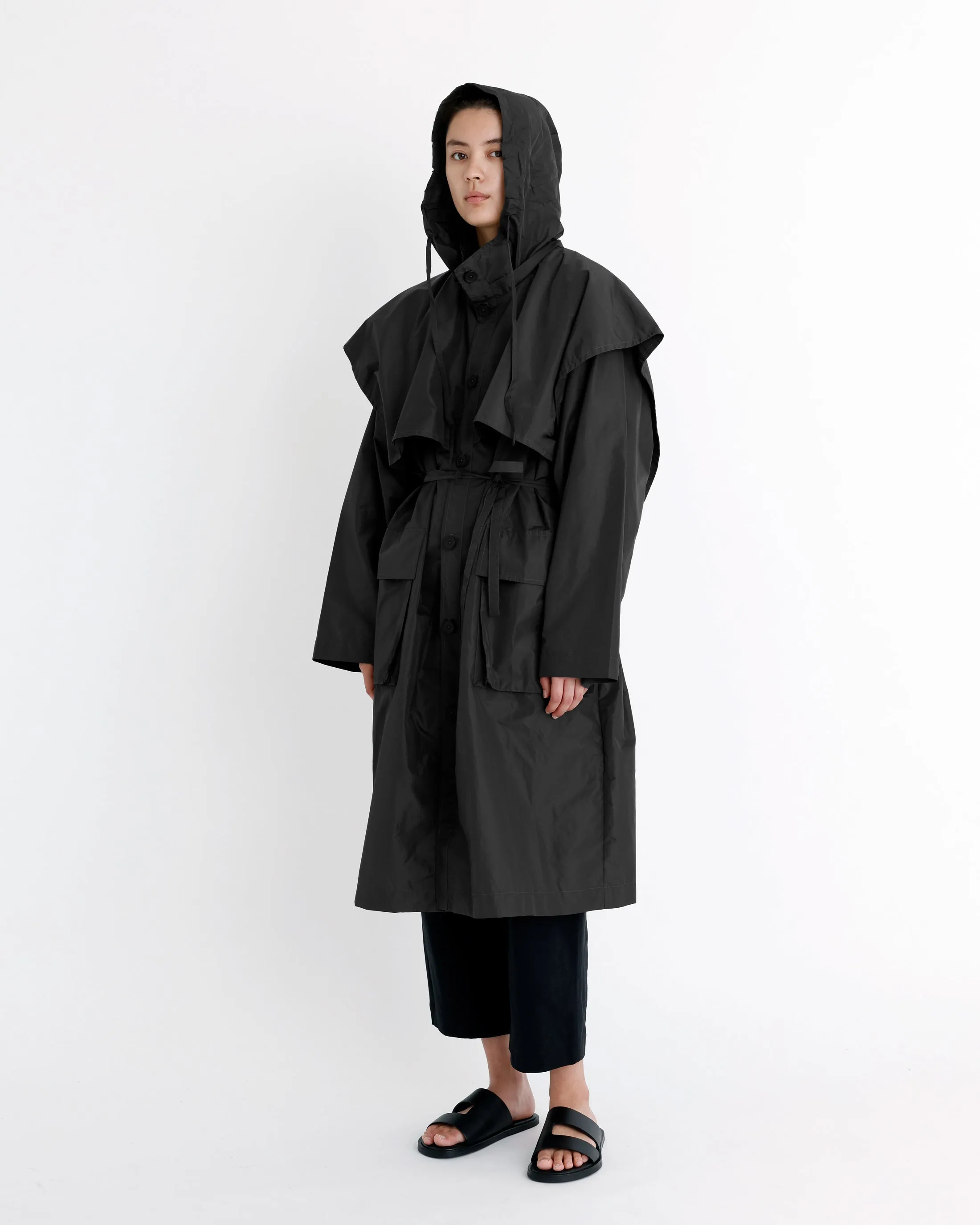 Packable Rain Trench - SS24 - Black