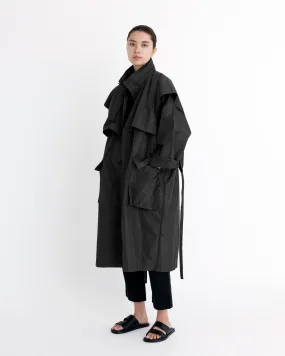 Packable Rain Trench - SS24 - Black