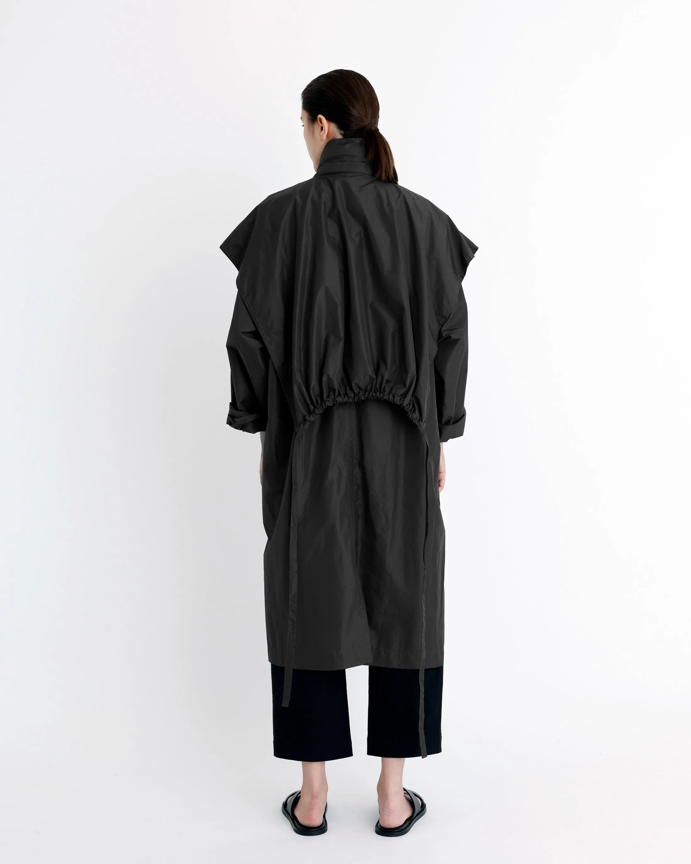 Packable Rain Trench - SS24 - Black