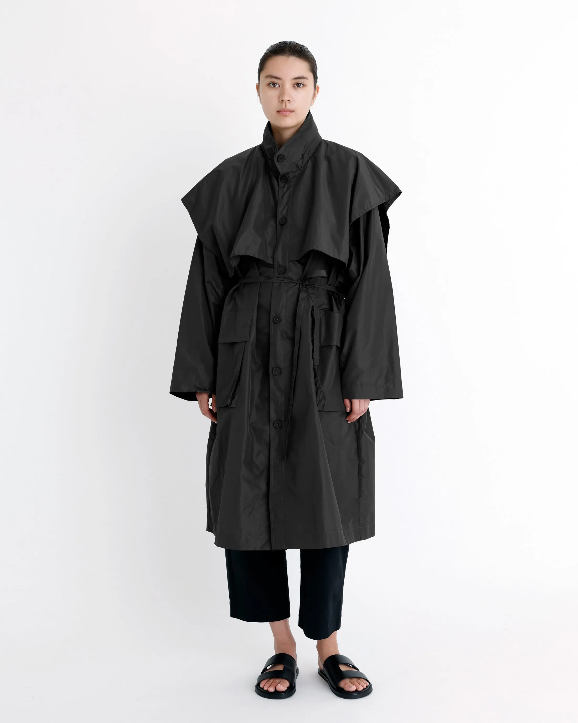 Packable Rain Trench - SS24 - Black