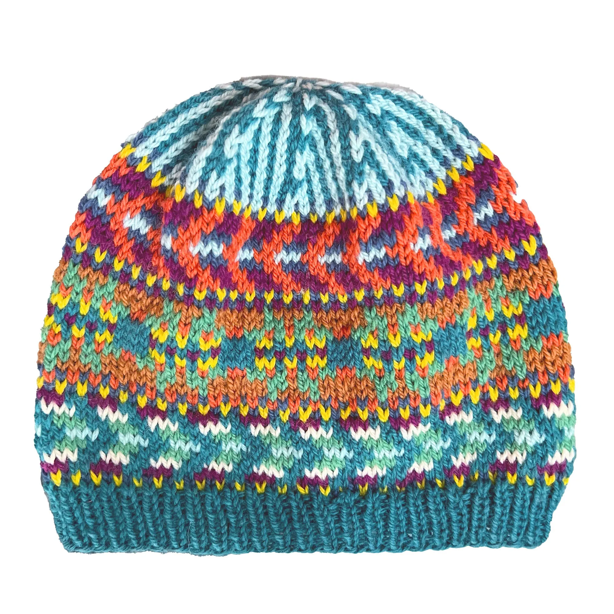 Patons Knit Kaleidoscope Harmony Hat