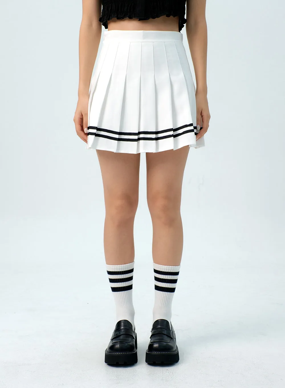 Pleated Mini Tennis Skirt IG312