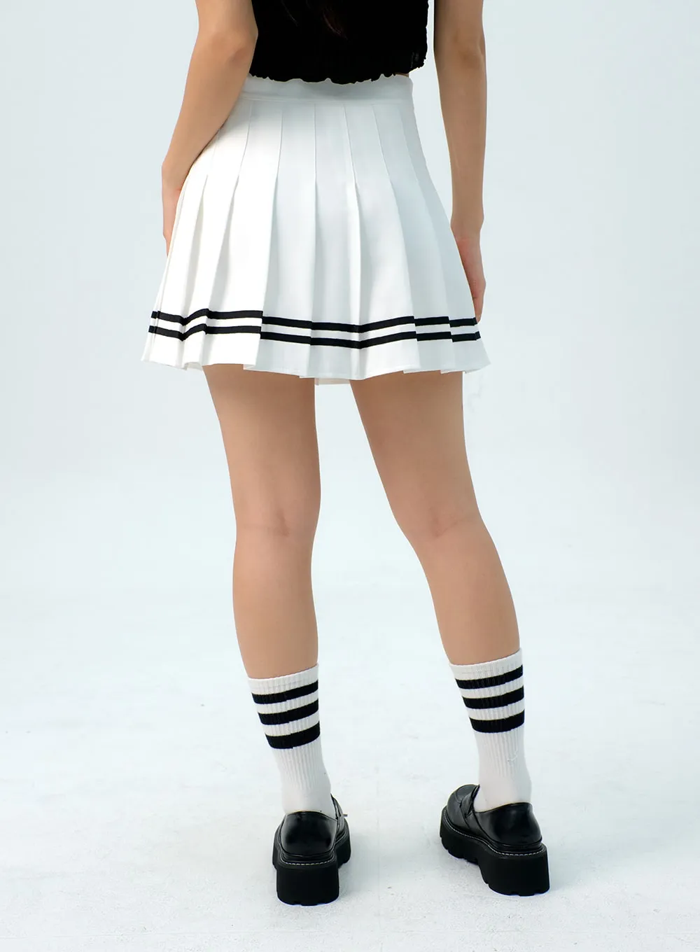 Pleated Mini Tennis Skirt IG312