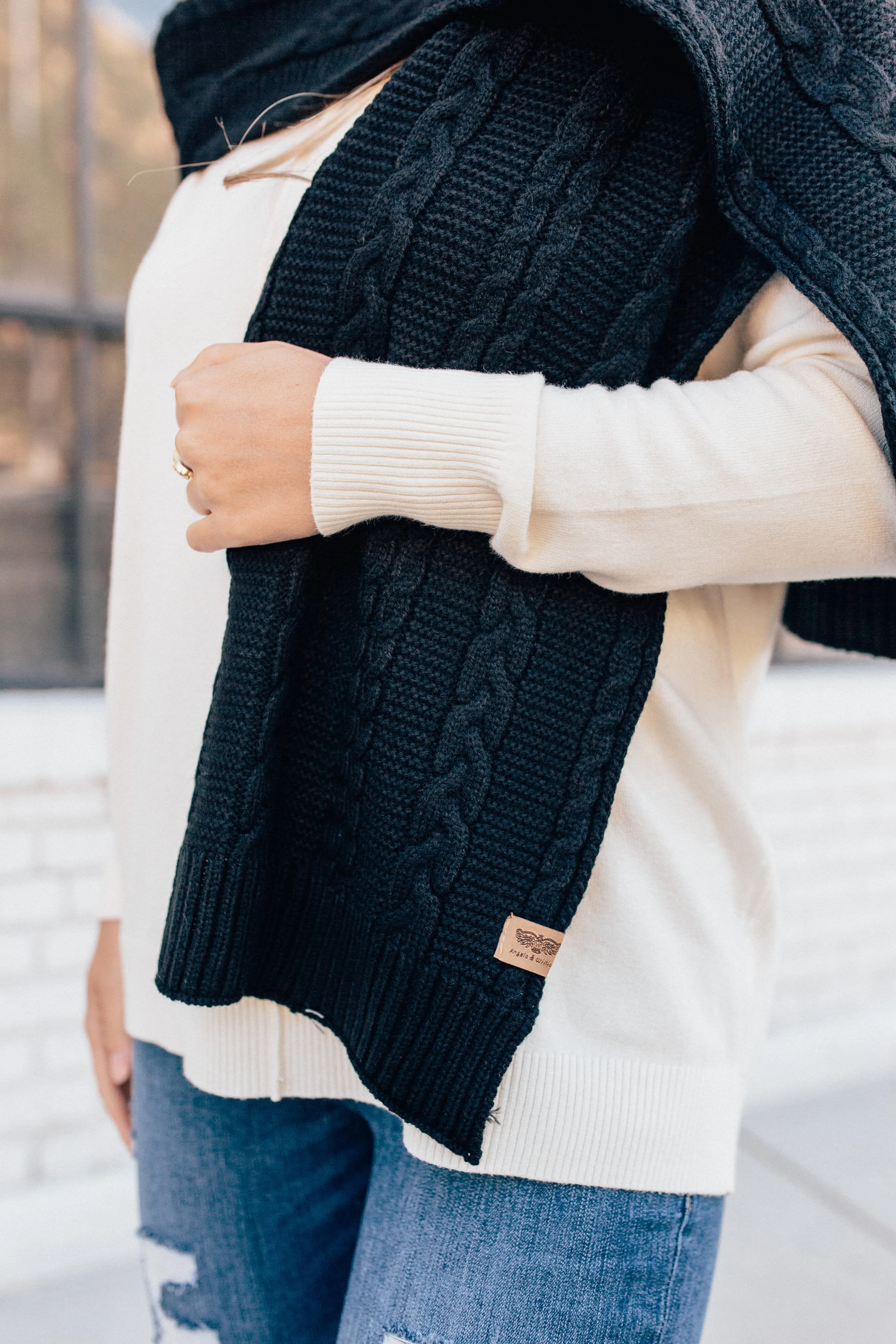 Pom Beanie and Scarf Set