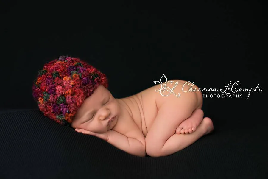 Popsicle Red Newborn Beanie Hat