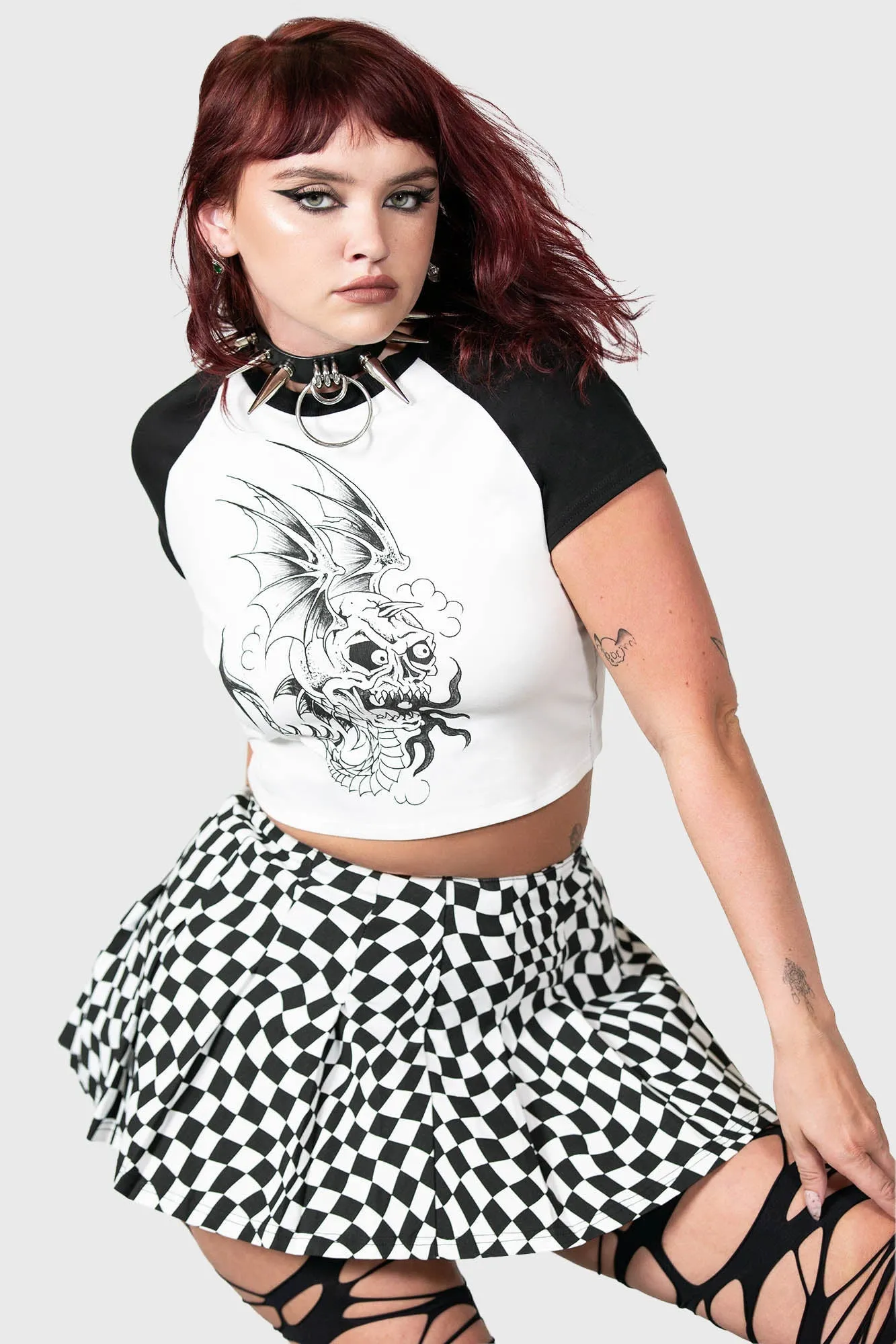 Punk/Wave Mini Skirt - Resurrect