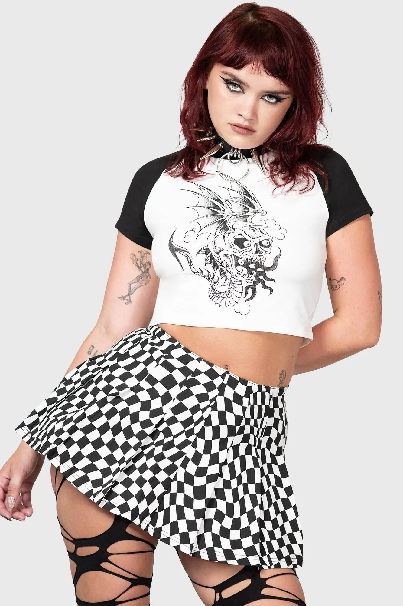 Punk/Wave Mini Skirt - Resurrect