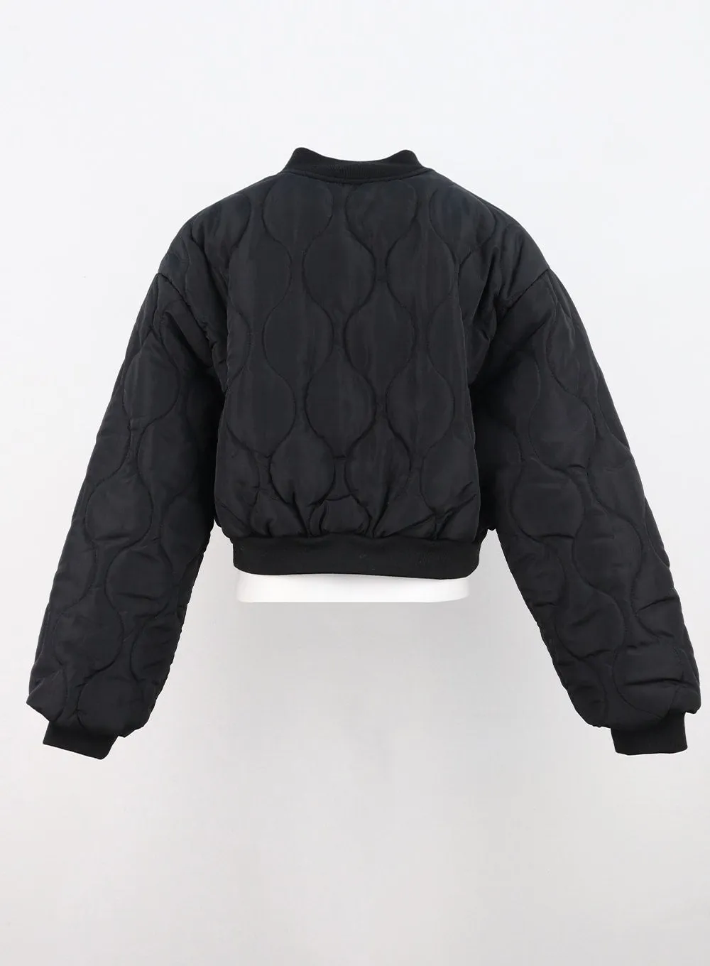 Quilted Bomber Jacket CN309