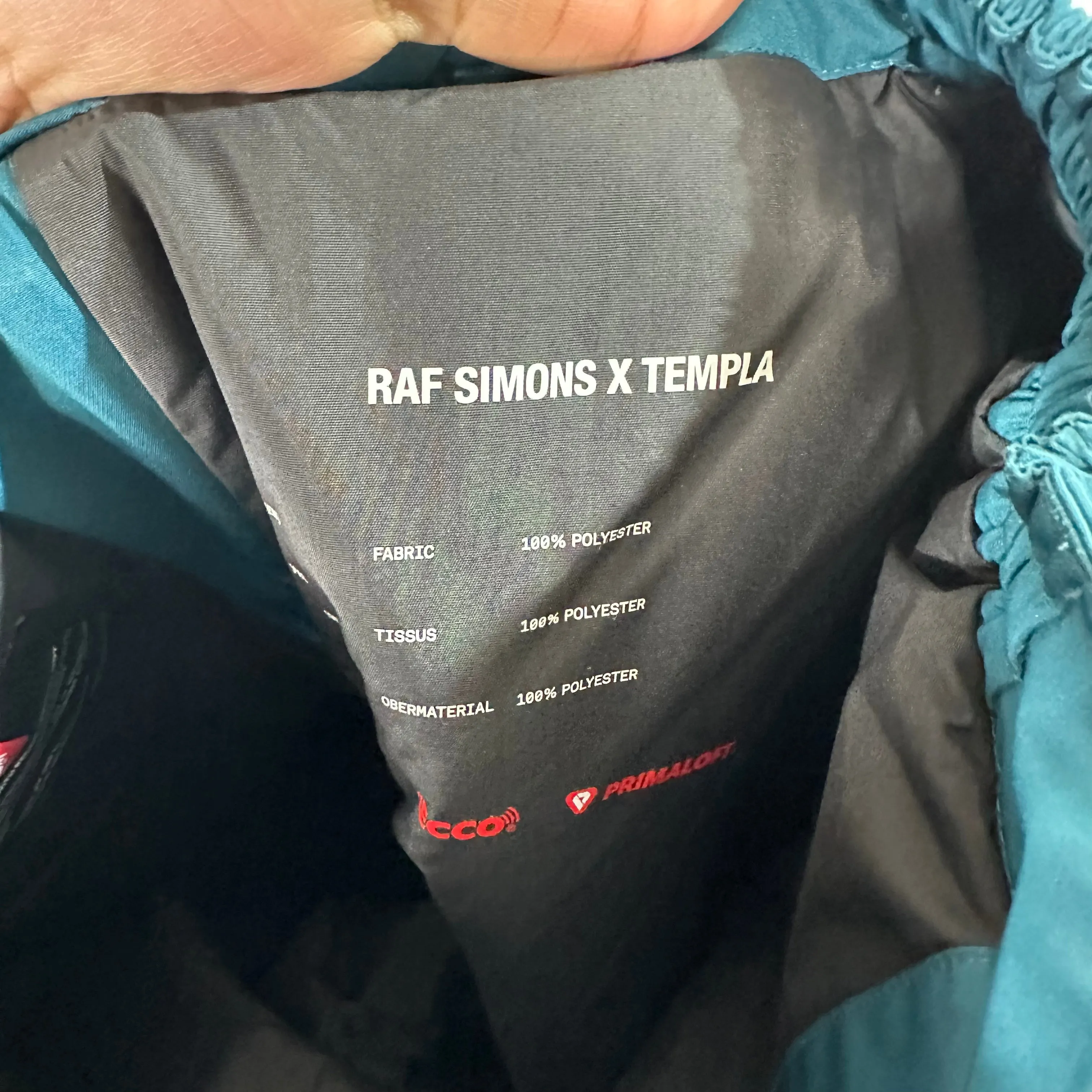 Raf Simons x Templa Ski Cargo Pants