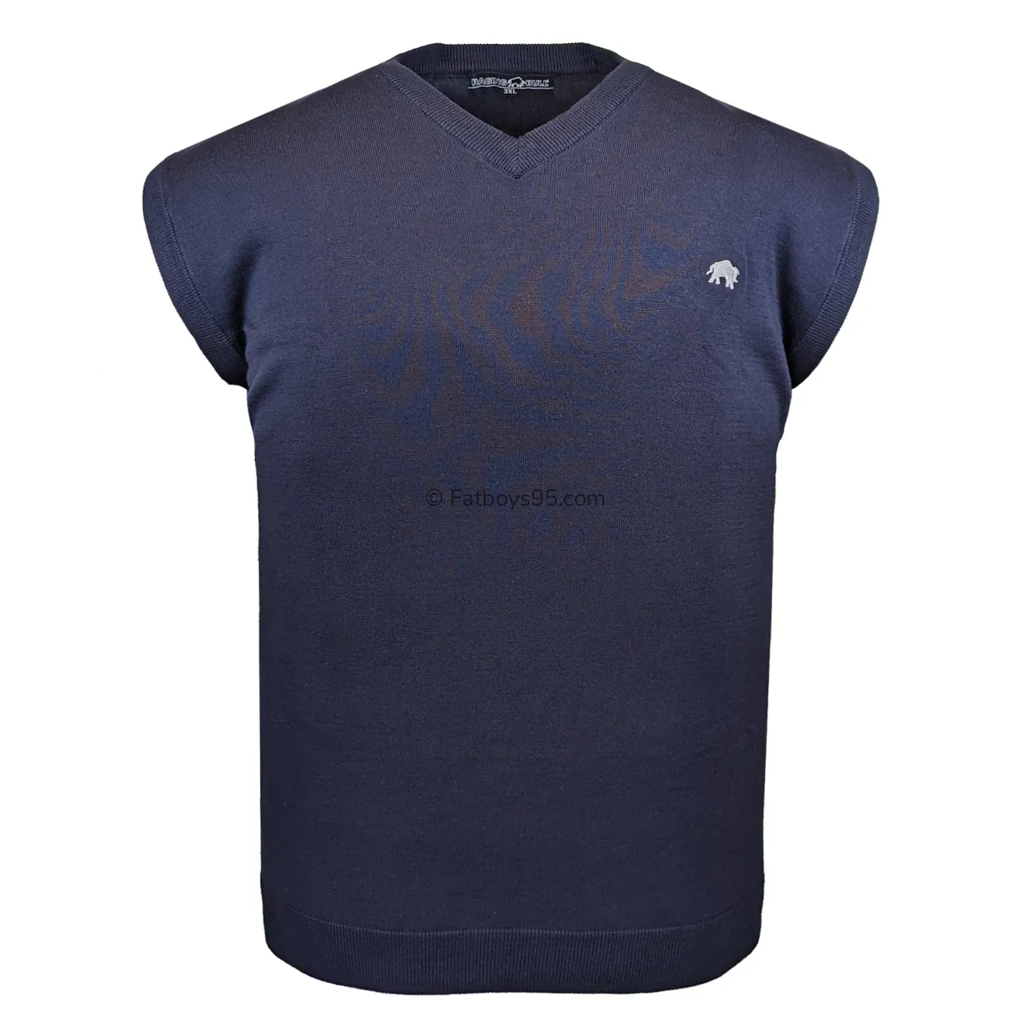 Raging Bull Sleeveless Sweater - S1447 - Navy