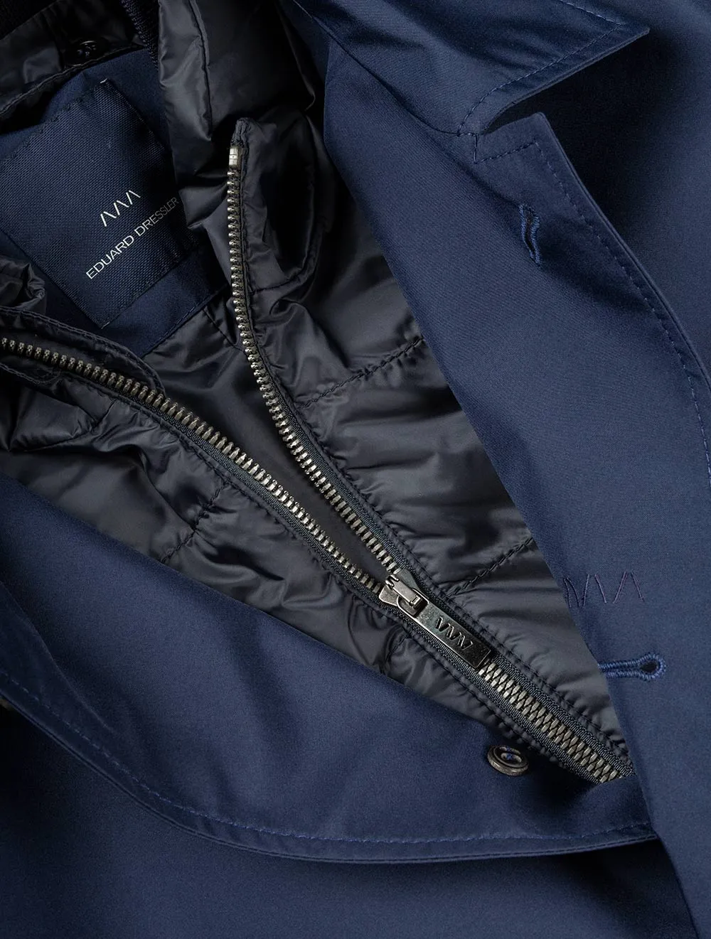 Raincoat With Insert Blue