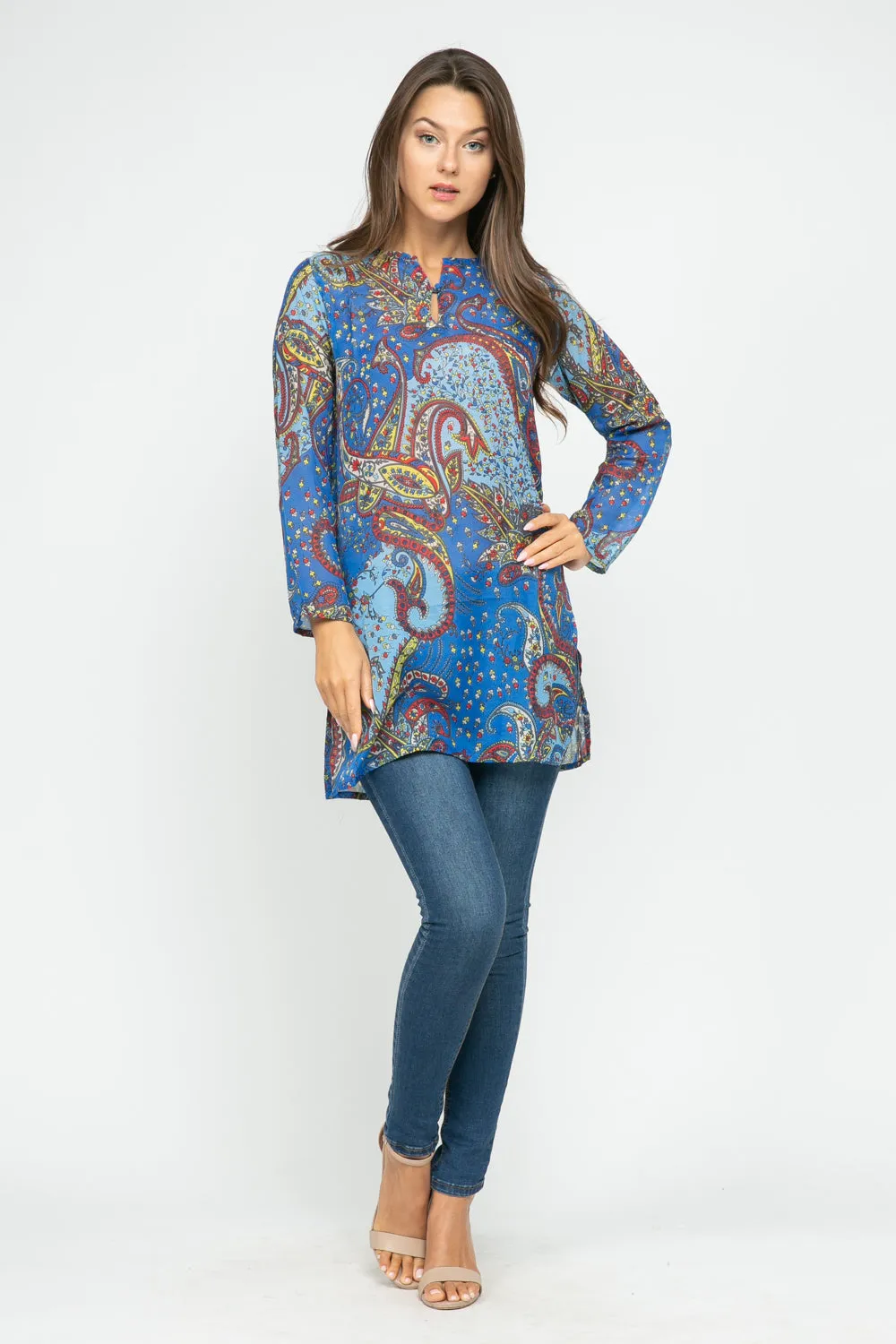 RAJ CAREN PRINTED TUNIC