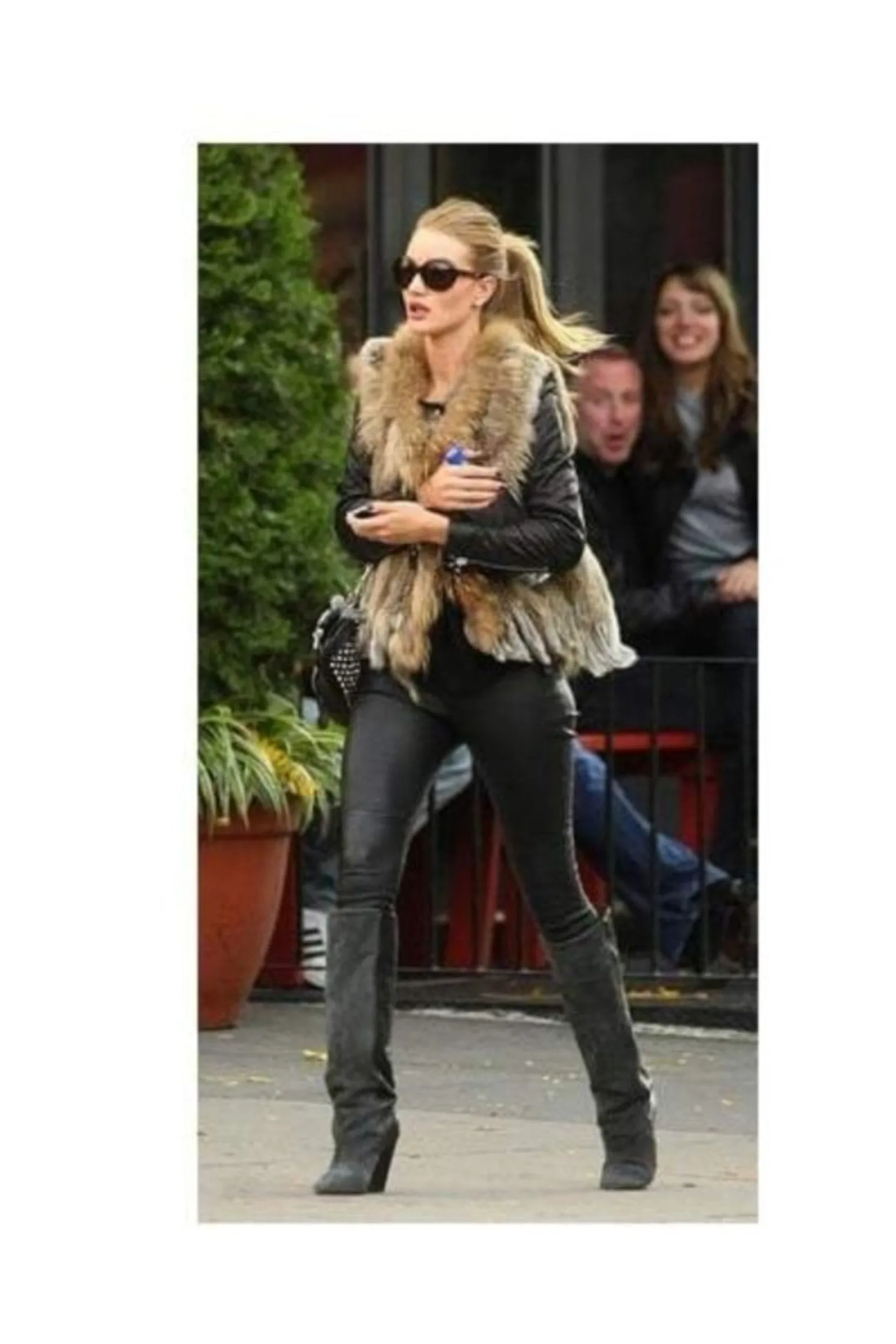 Real Fur Gilet Body warmer