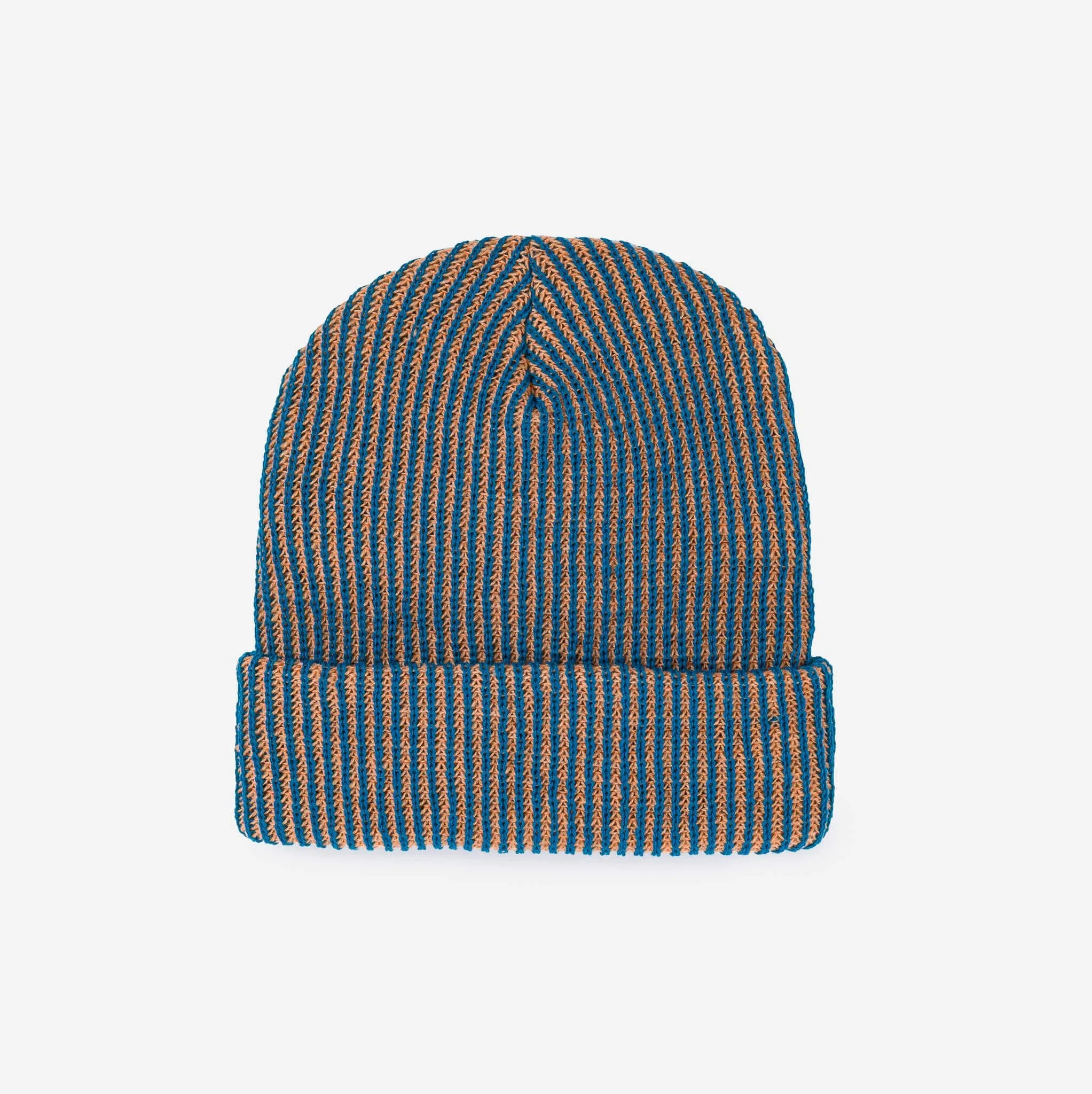 Rib Knit Beanie - Teal Lilac