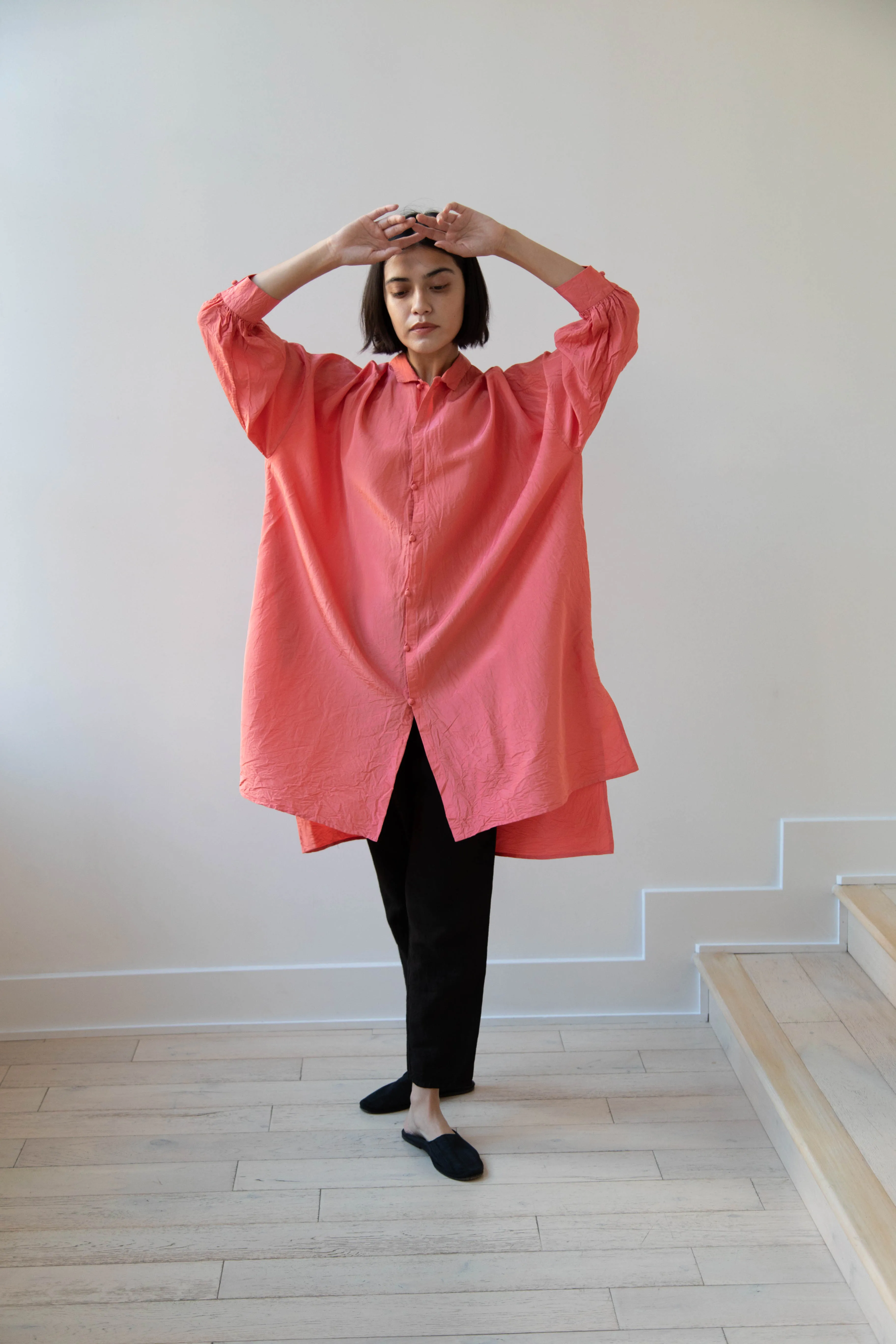 Risa Nakamura | Shirt "L" in Washed Silk