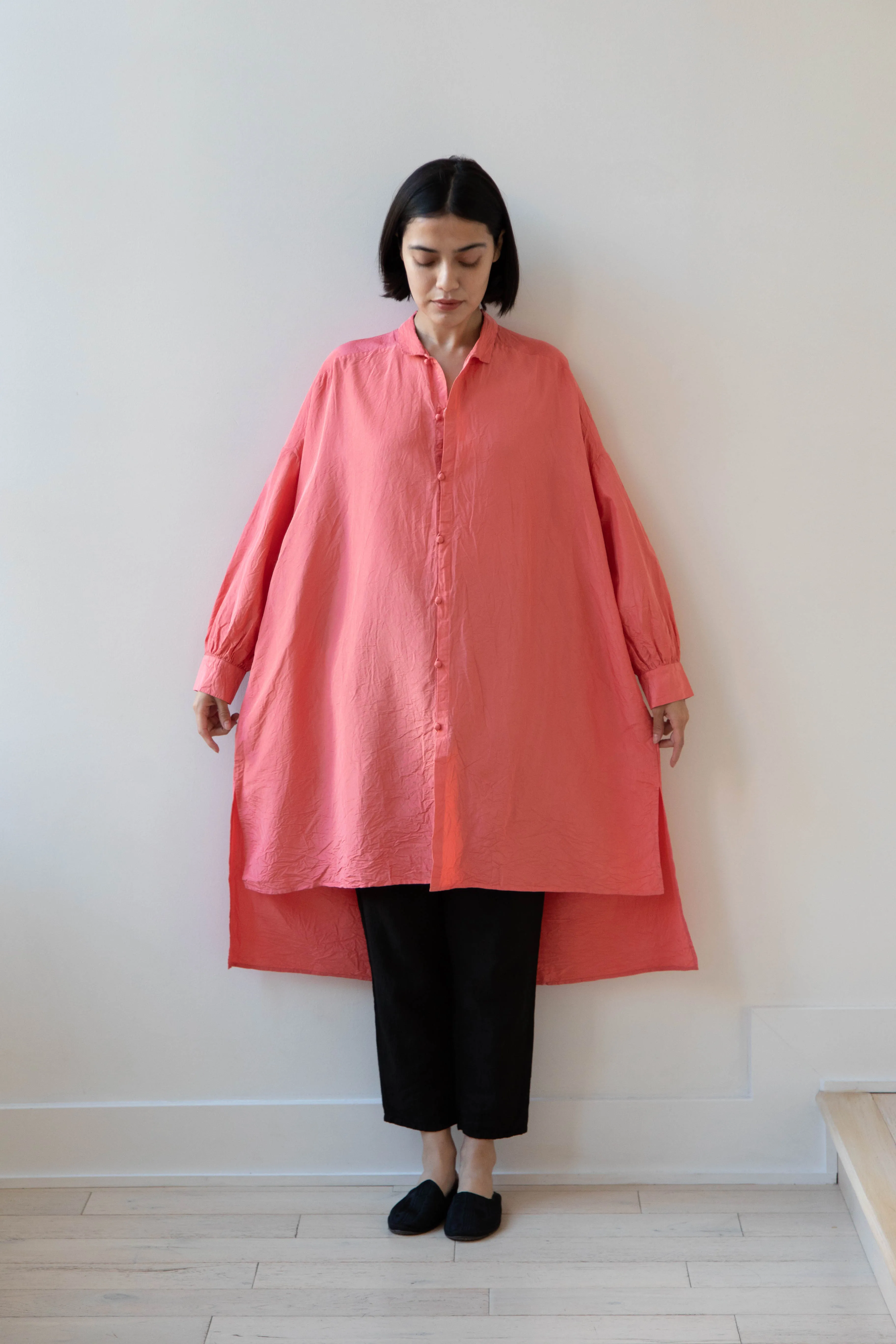 Risa Nakamura | Shirt "L" in Washed Silk