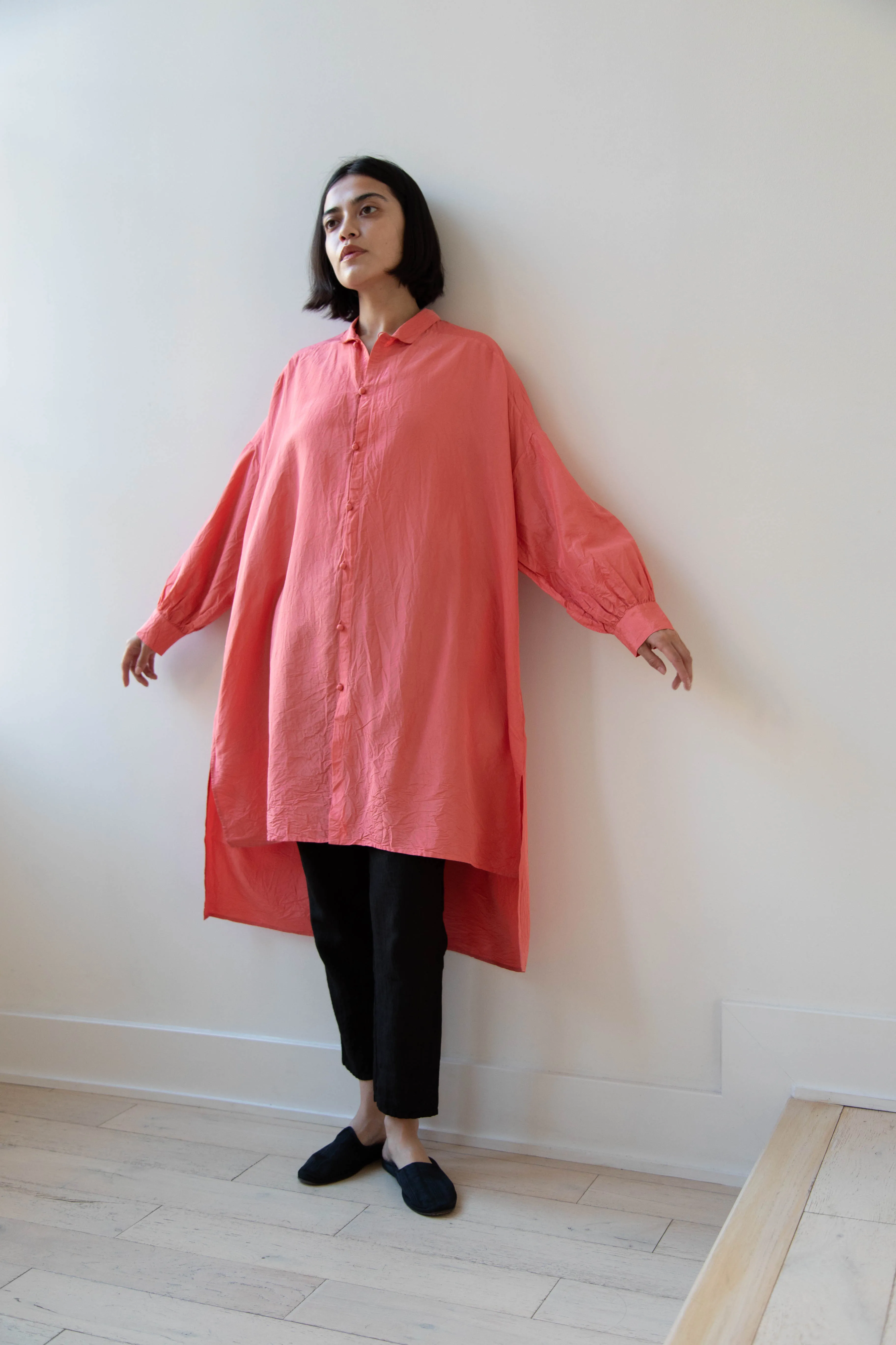 Risa Nakamura | Shirt "L" in Washed Silk