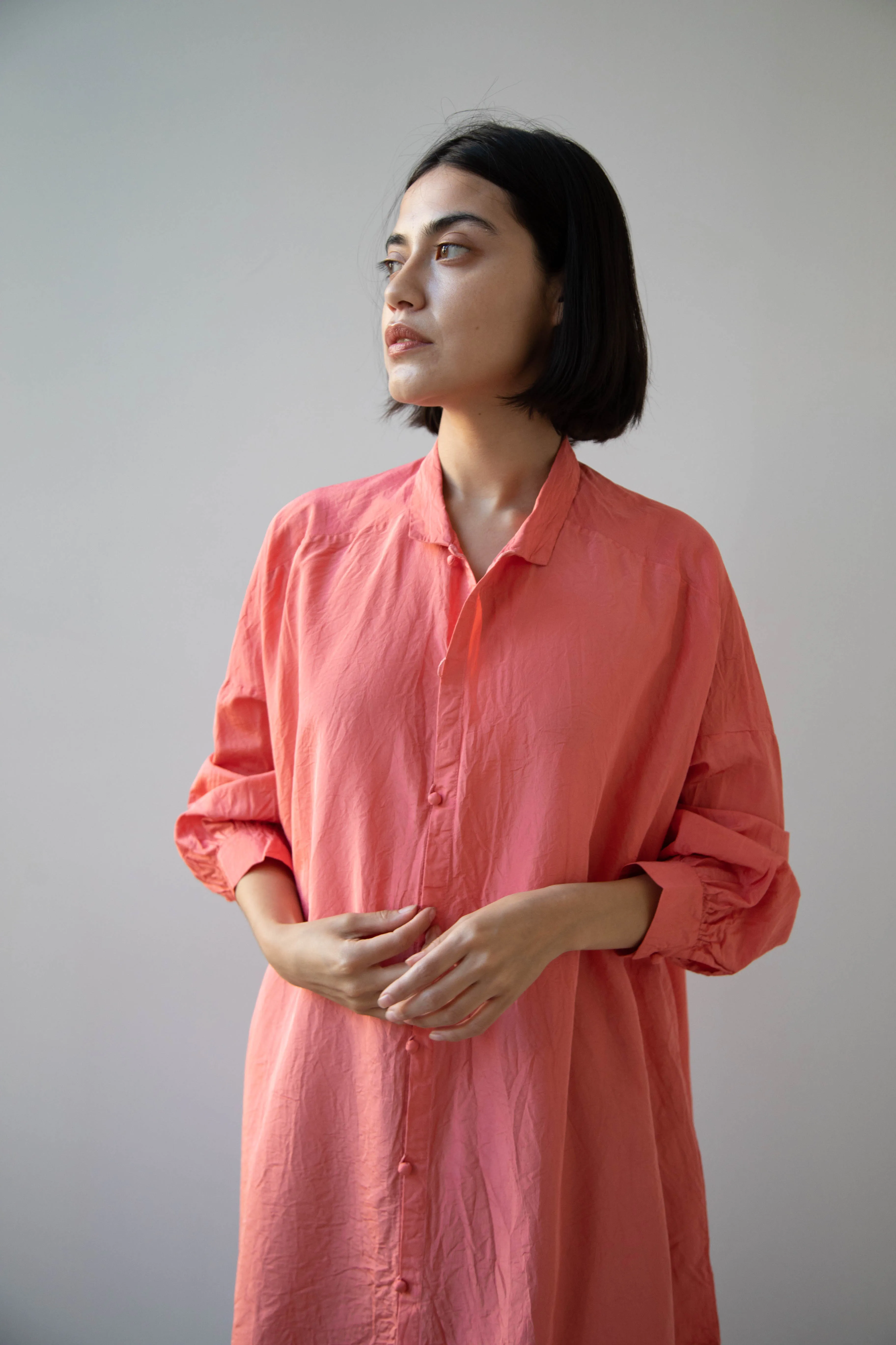 Risa Nakamura | Shirt "L" in Washed Silk