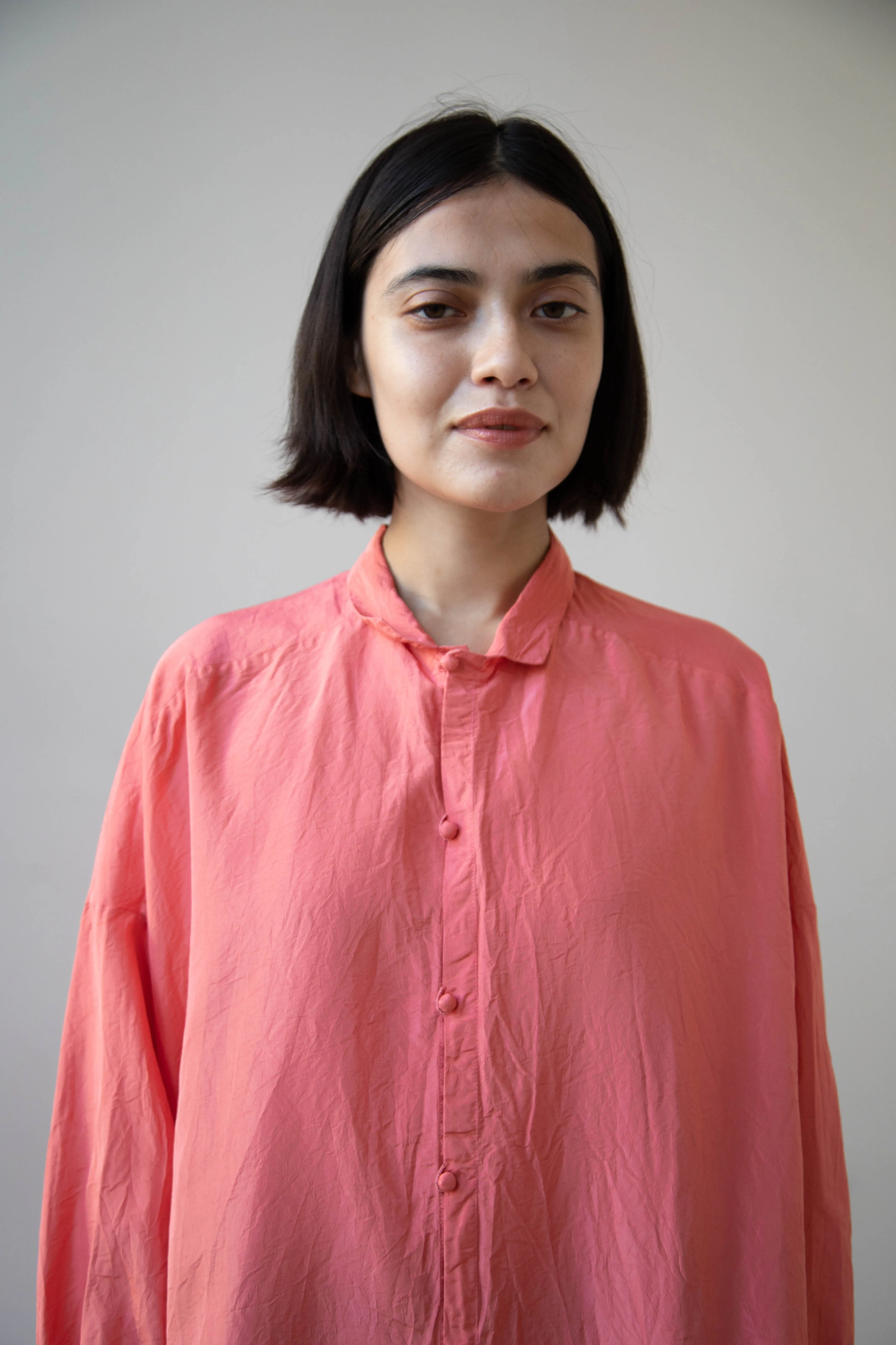 Risa Nakamura | Shirt "L" in Washed Silk