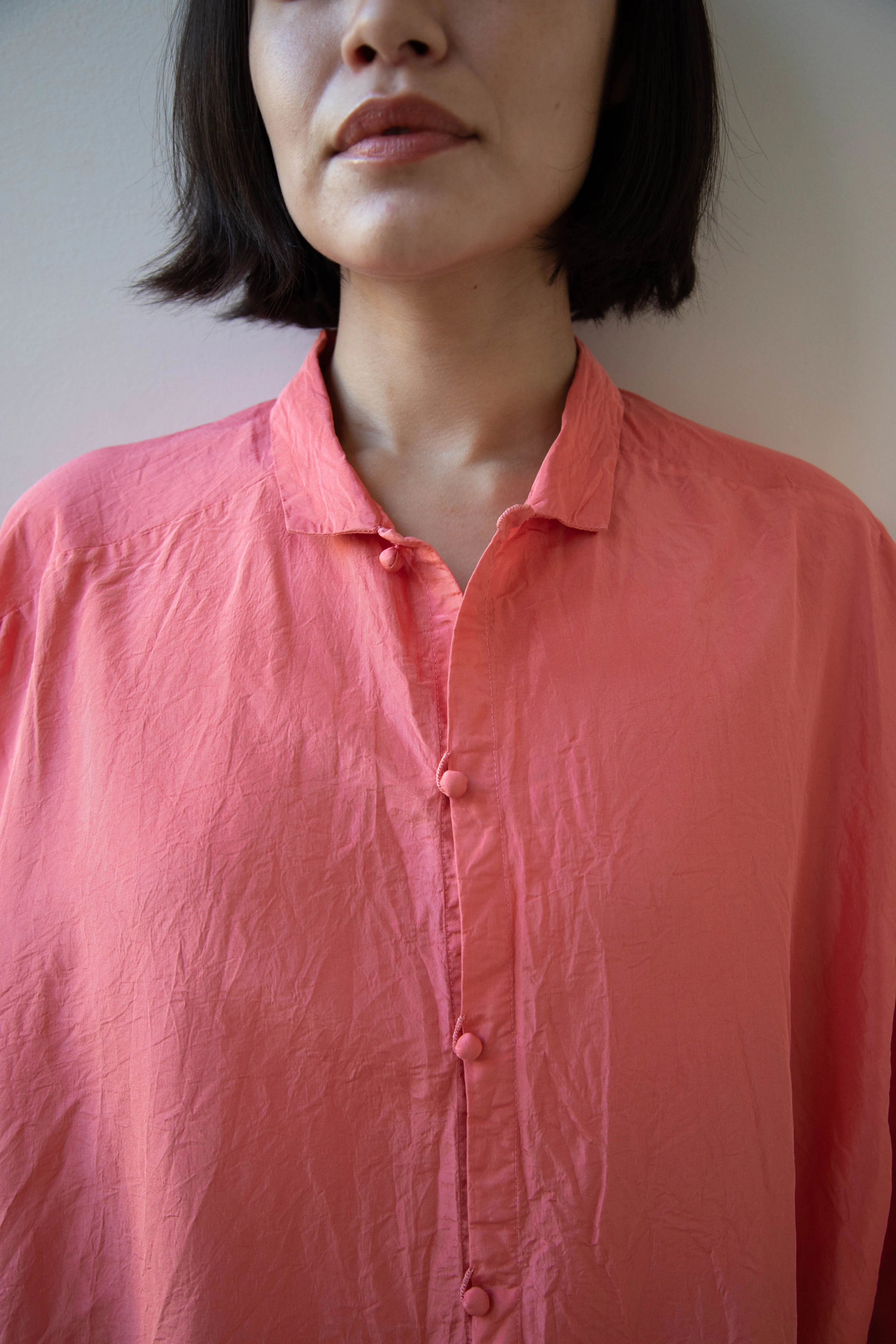 Risa Nakamura | Shirt "L" in Washed Silk