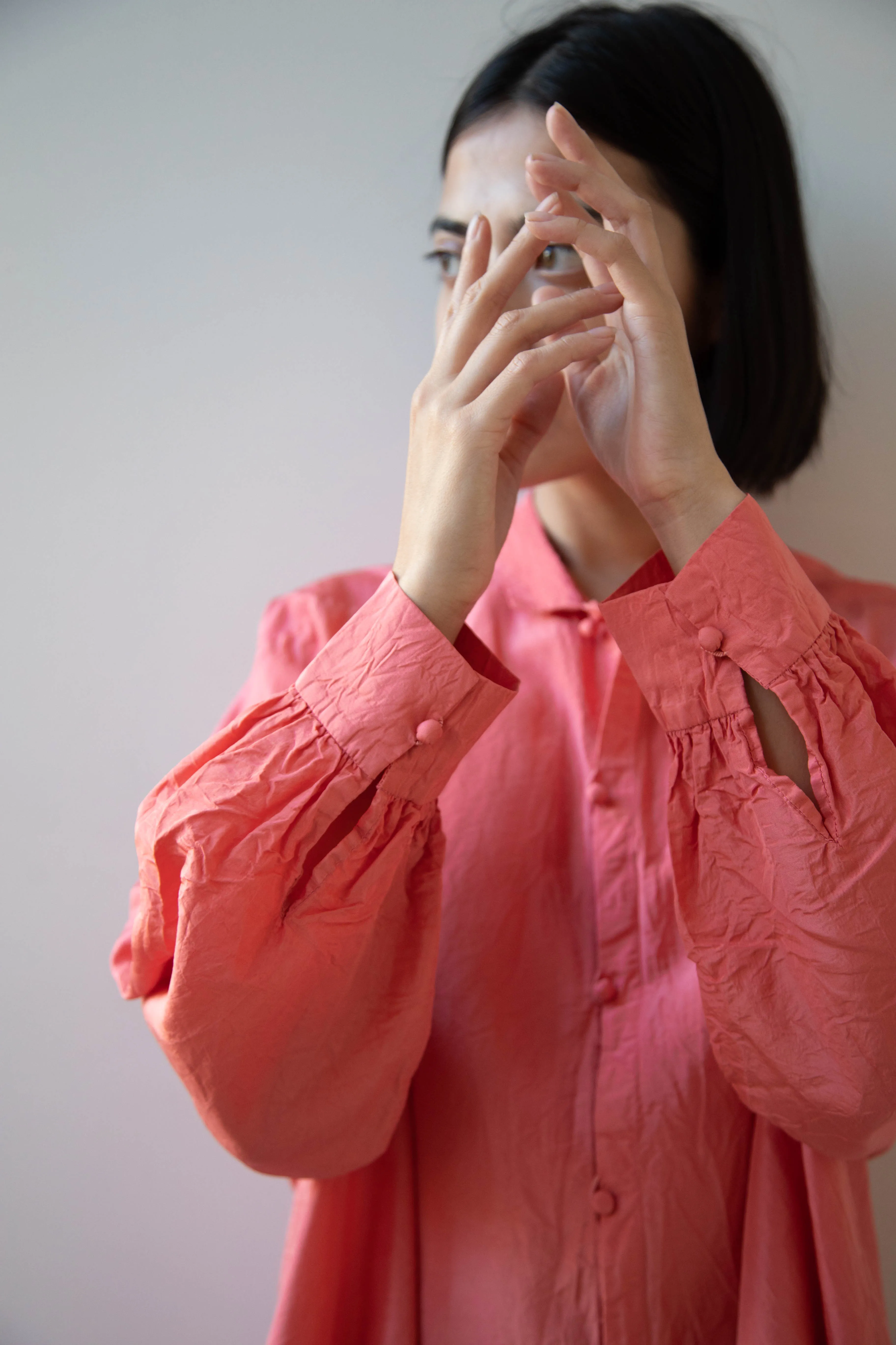 Risa Nakamura | Shirt "L" in Washed Silk