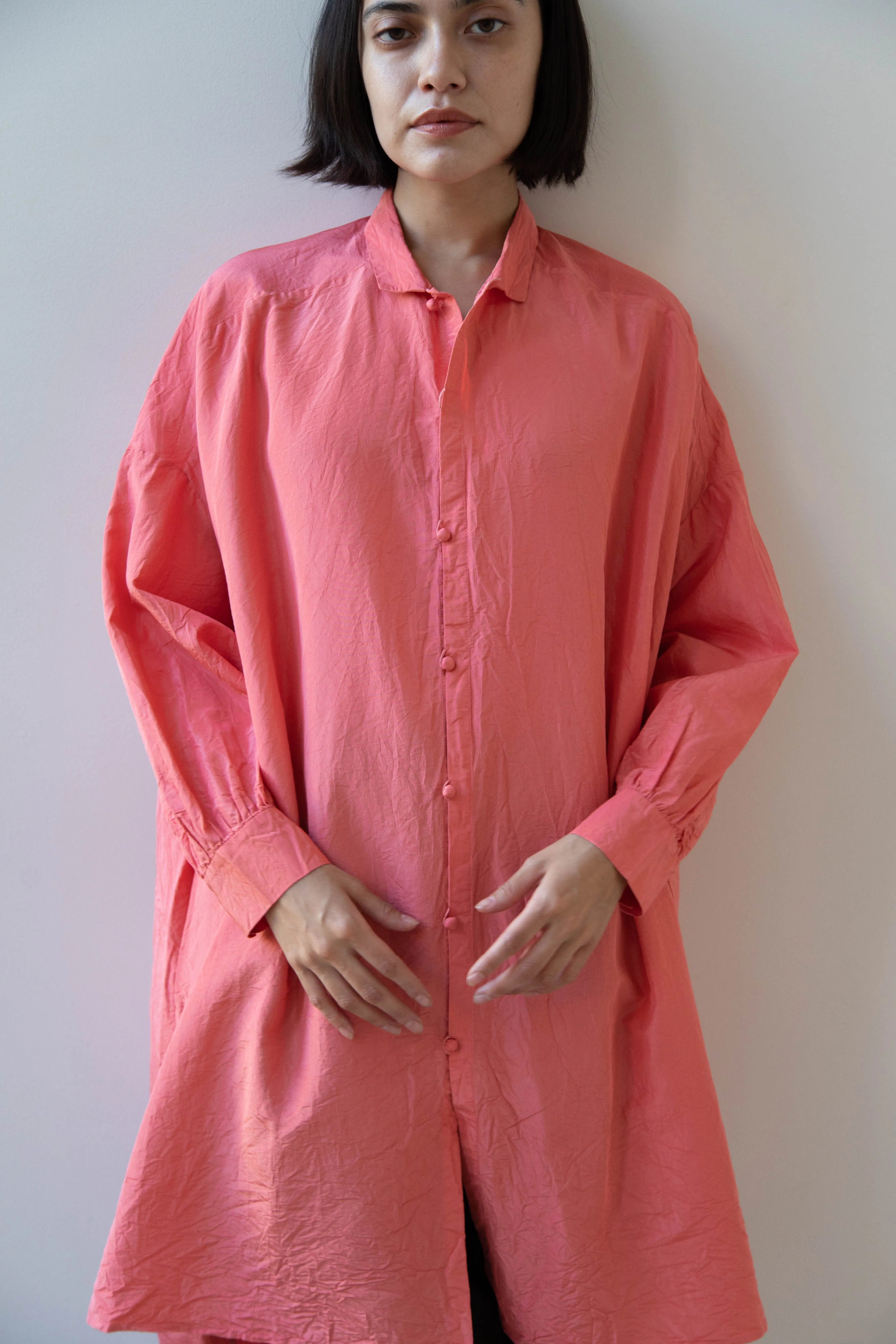 Risa Nakamura | Shirt "L" in Washed Silk