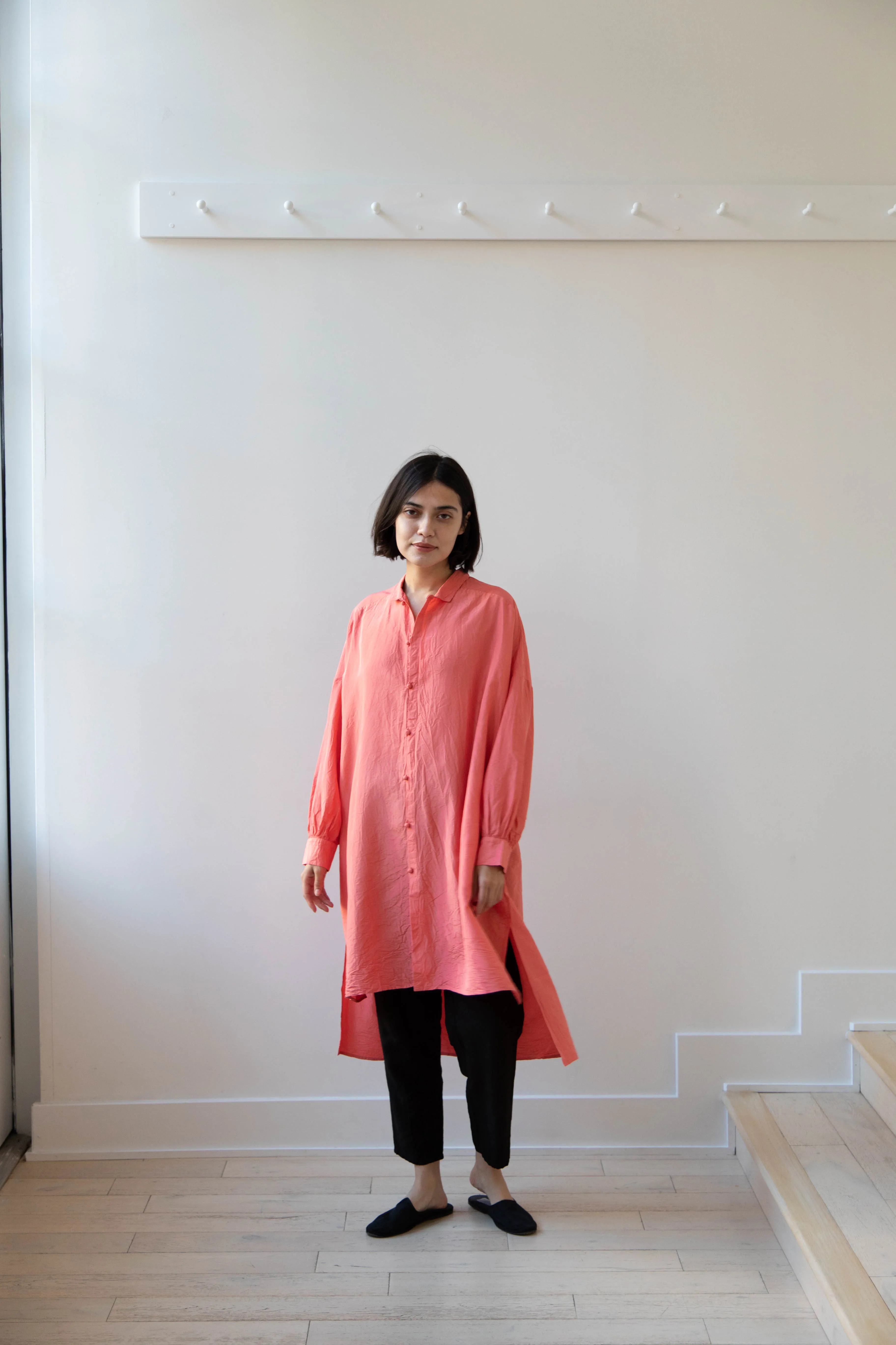 Risa Nakamura | Shirt "L" in Washed Silk