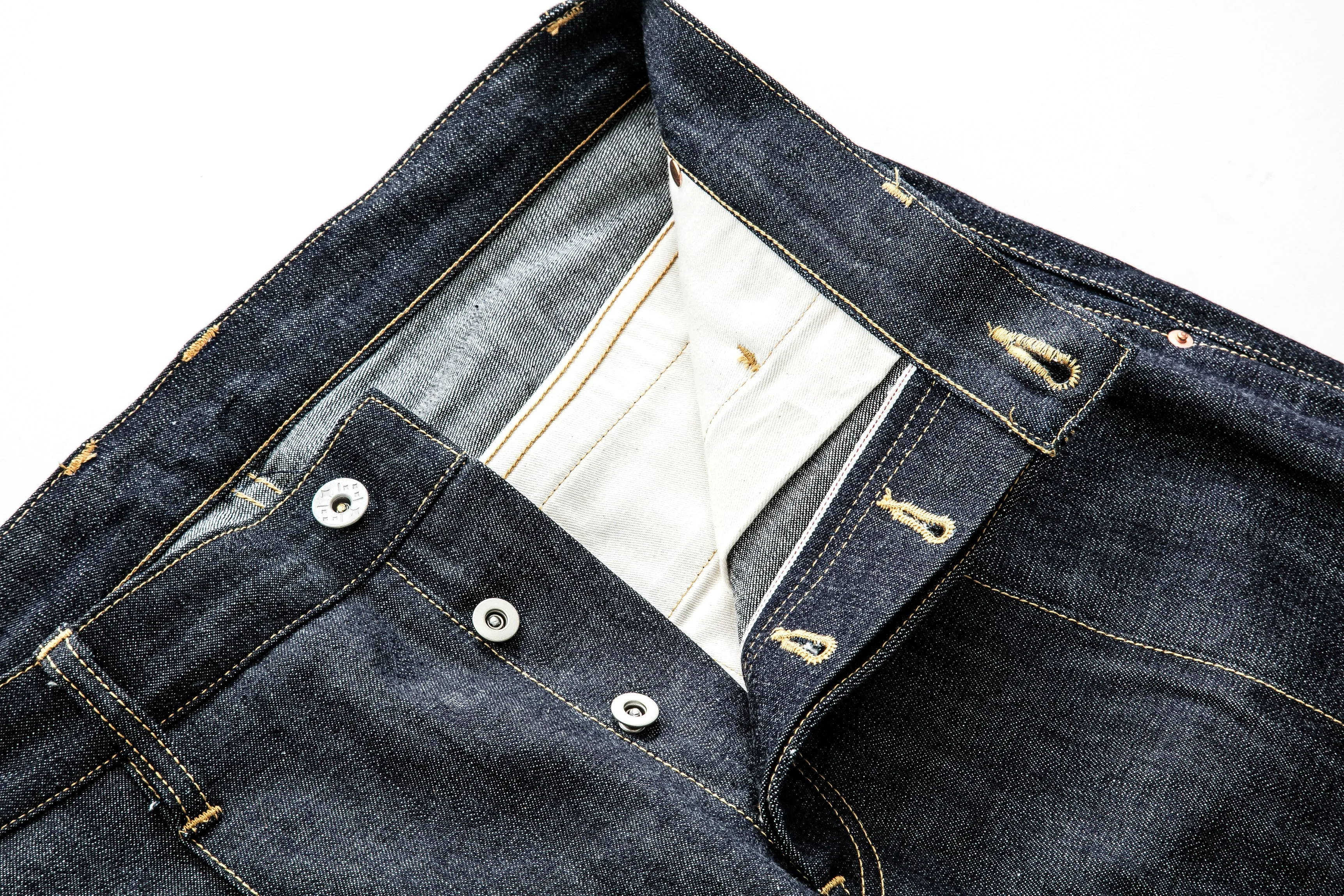 Robot-Boro Denim Slacks - Indigo