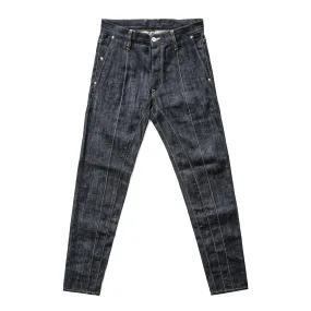 Robot-Boro Denim Slacks - Indigo