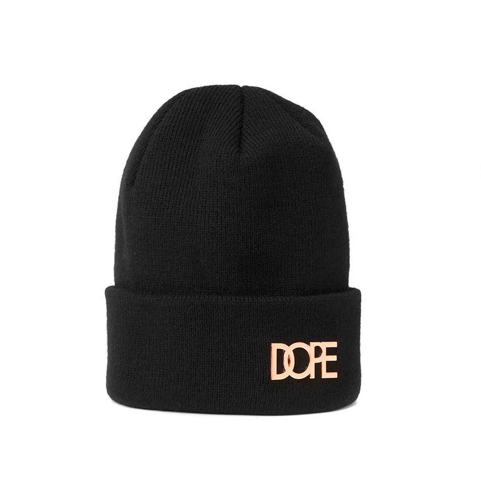 Rose Gold Logo Beanie