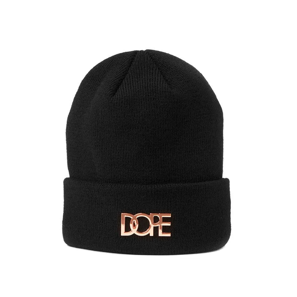 Rose Gold Logo Beanie