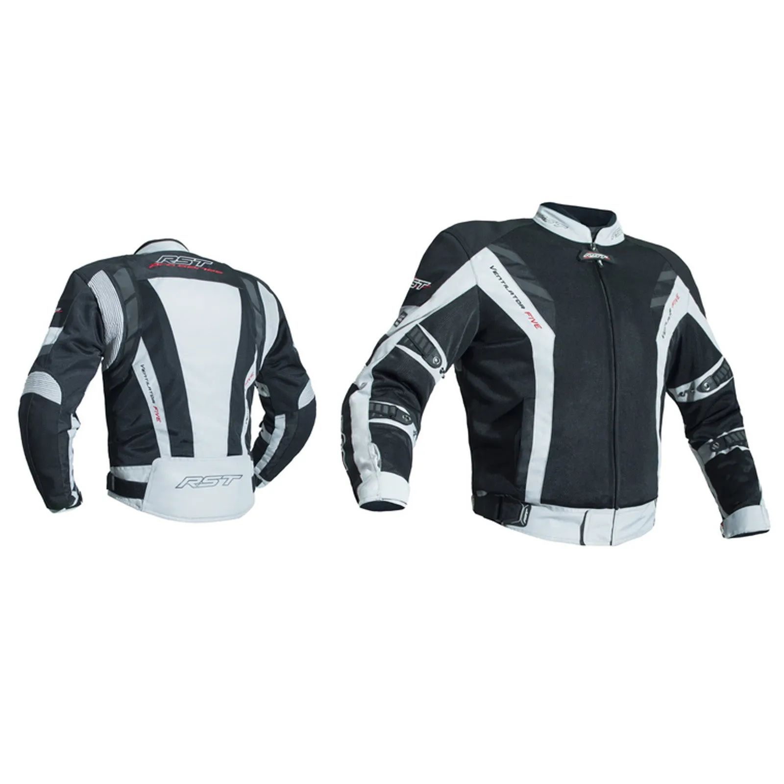 RST Pro Series Ventilator V CE Textile Jacket - Black / Silver