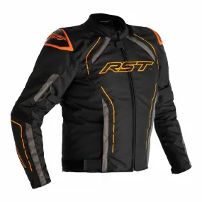 RST S1 Textile Waterproof Motorcycle Jacket - Black/Grey/Orange