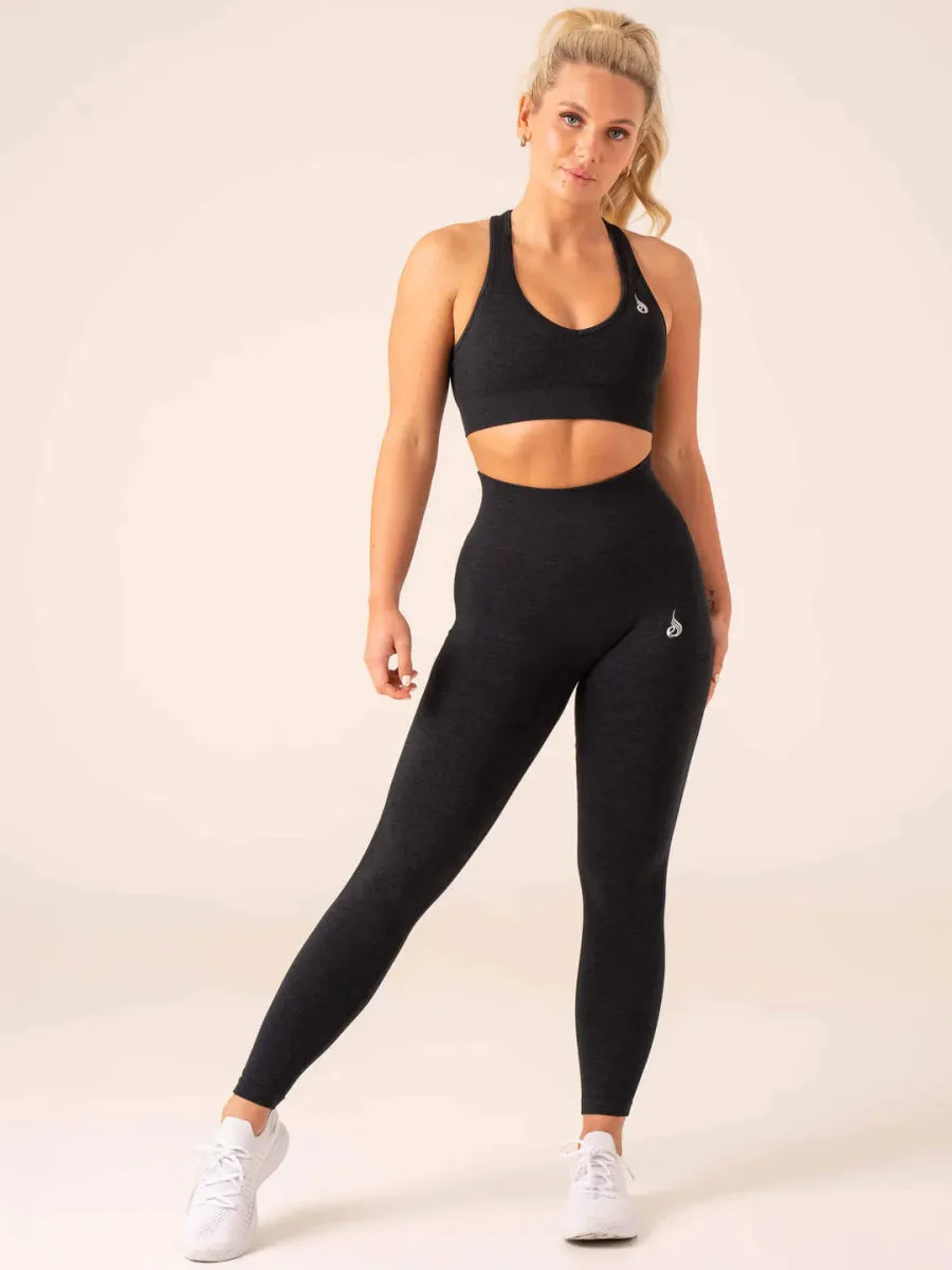 Ryderwear Aspire Seamless Leggings - Black Marl