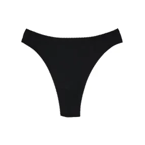 Sabrina Thong Black Modal Jersey