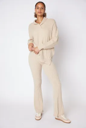 SALE - Belle Cable Knit Pants