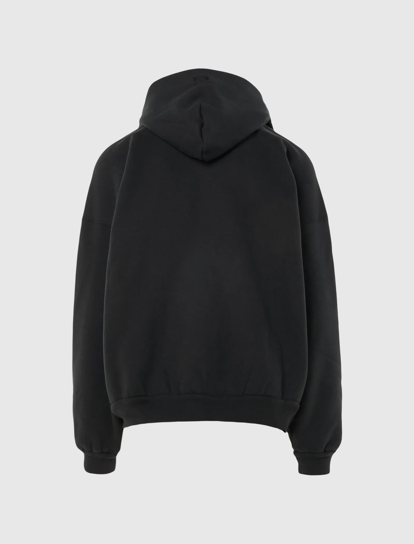 SCARF ZIP-UP HOODIE