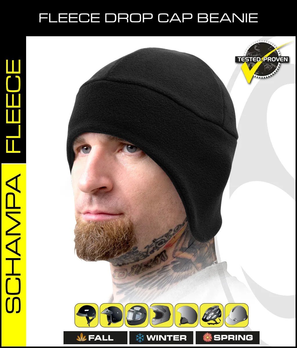 SCHAMPA Fleece Drop Cap Beanie