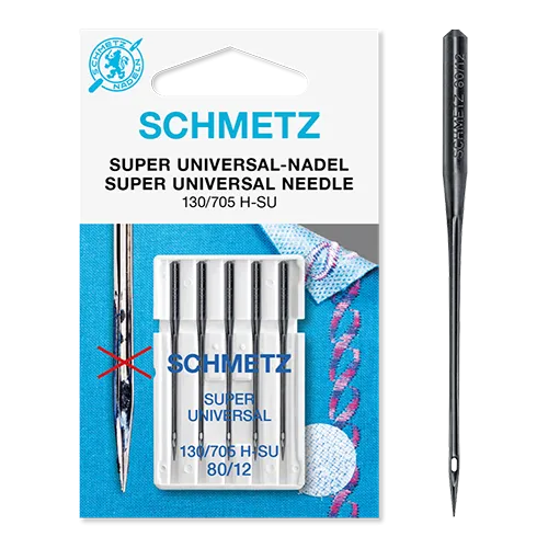 Schmetz Regular Household Sewing Machine Needles - Super Universal