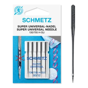 Schmetz Regular Household Sewing Machine Needles - Super Universal