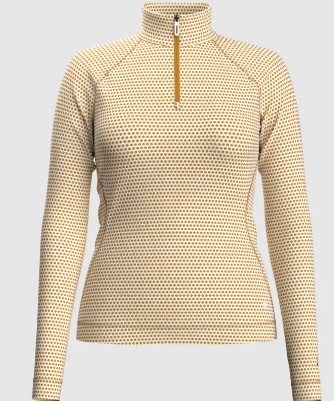 Smartwool Classic Thermal Merino Base Layer Pattern 1/4 Zip Women's