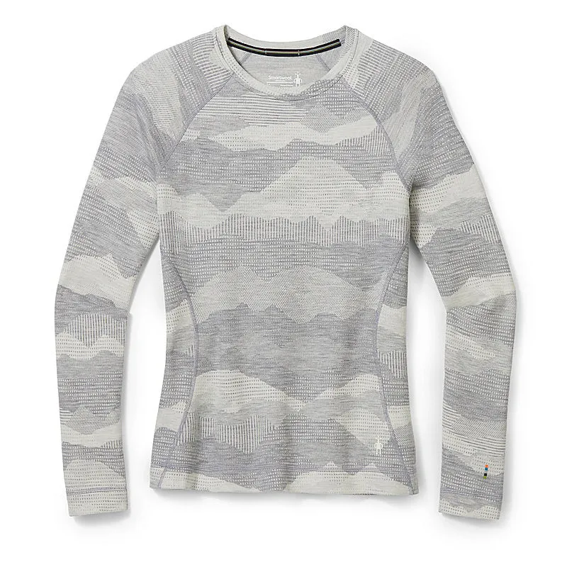 Smartwool Classic Thermal Merino Base Layer Pattern Crew Women's