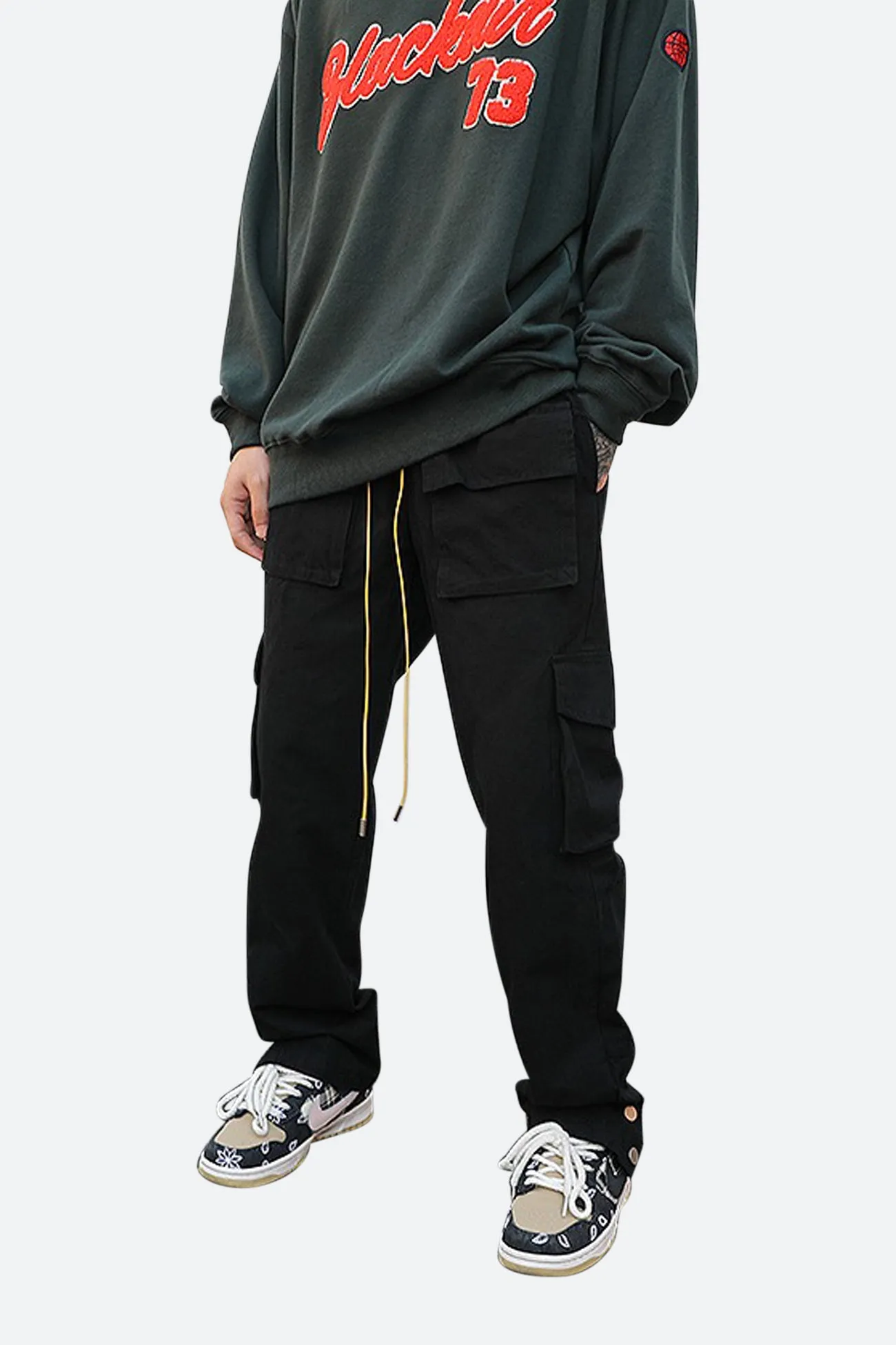 SNAP CARGO PANTS