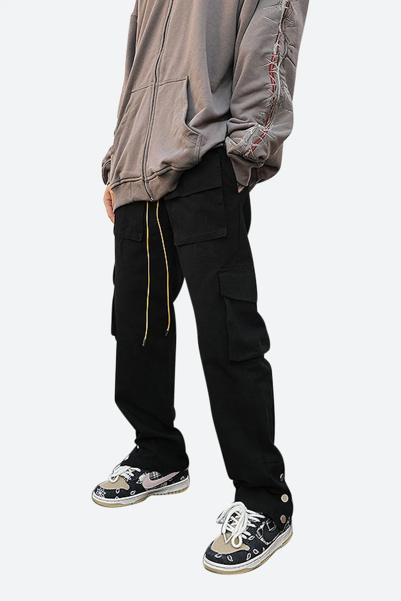 SNAP CARGO PANTS