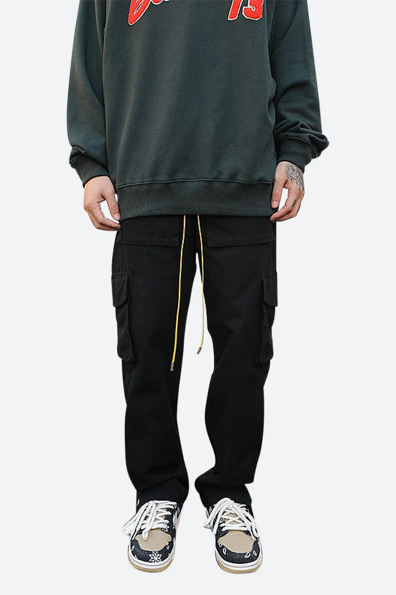 SNAP CARGO PANTS