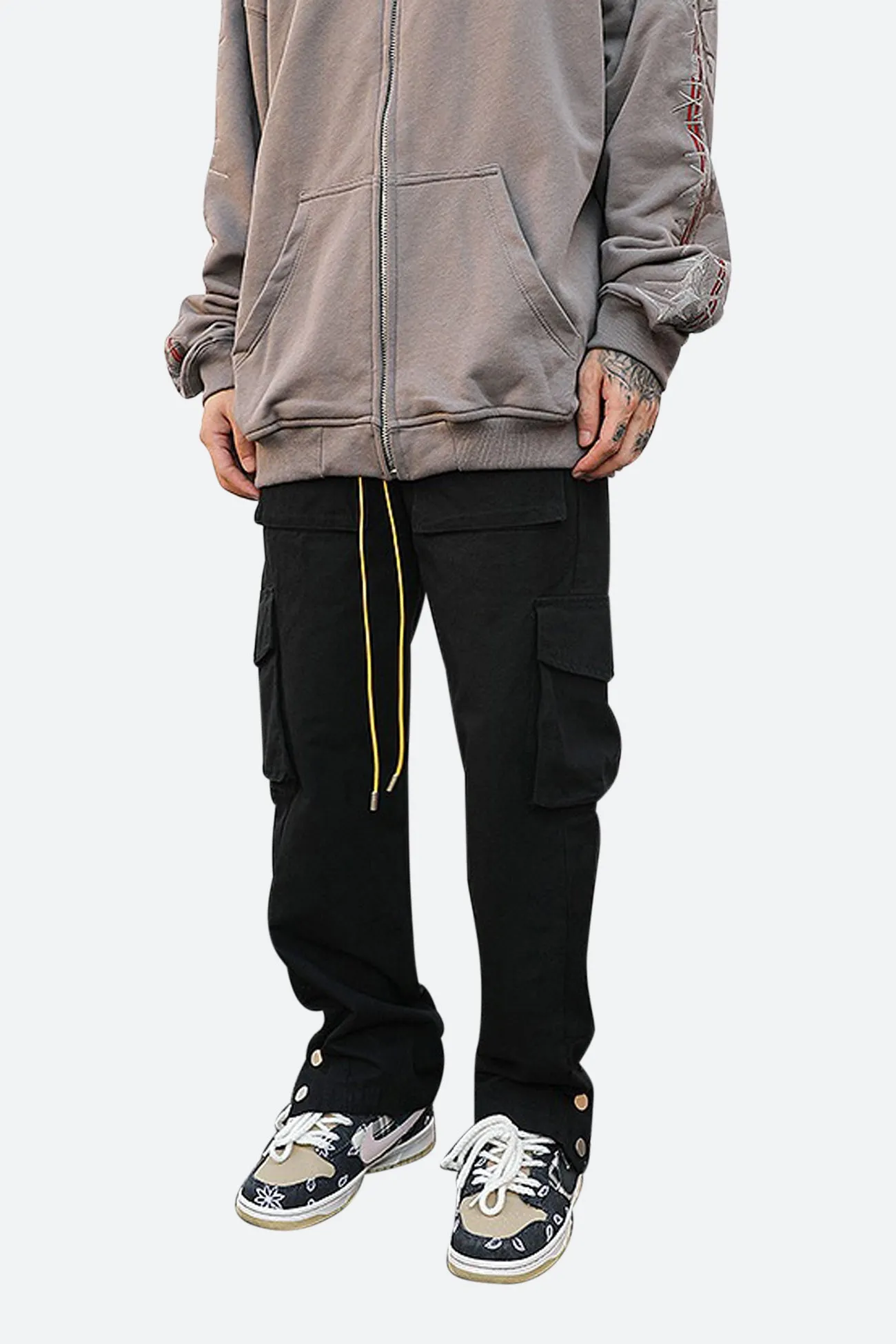 SNAP CARGO PANTS