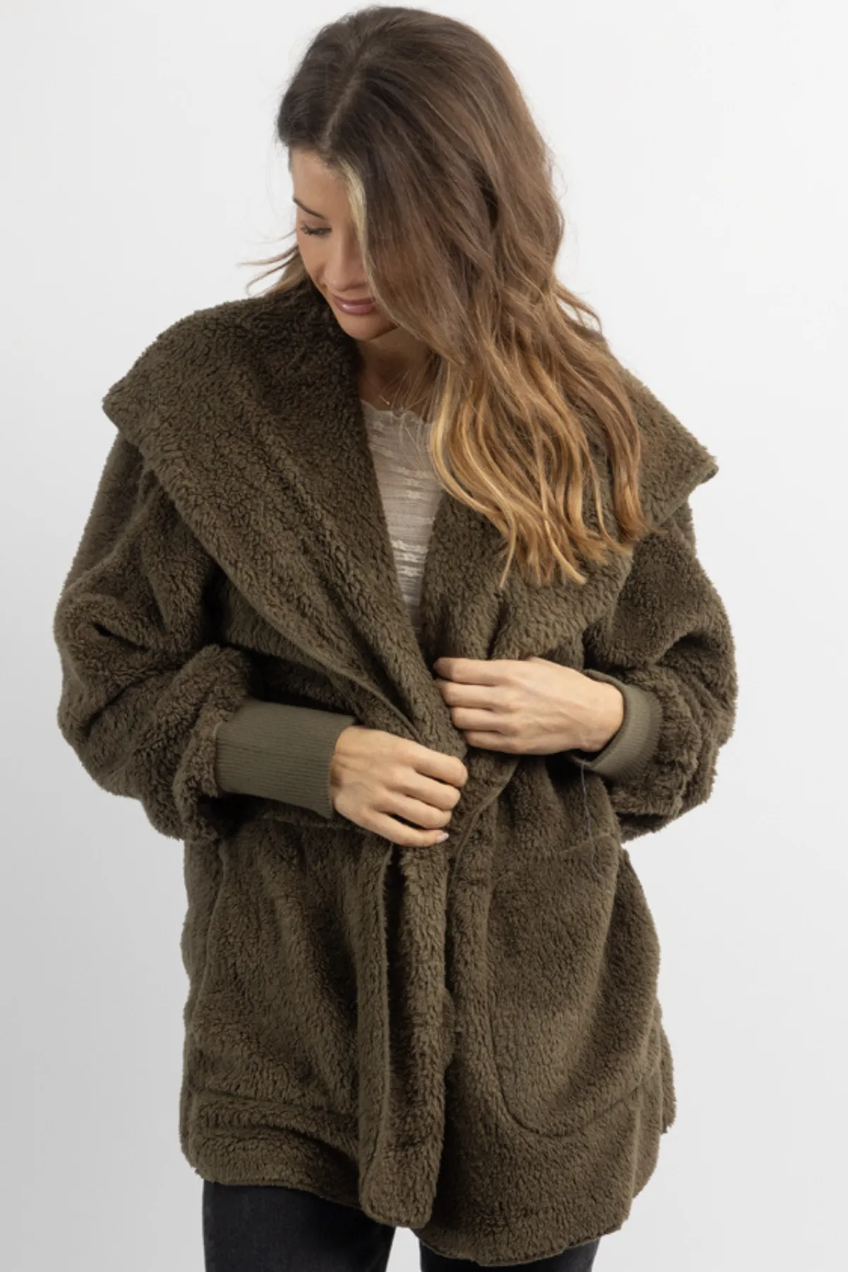 SO SNUG OLIVE JACKET *BACK IN STOCK*