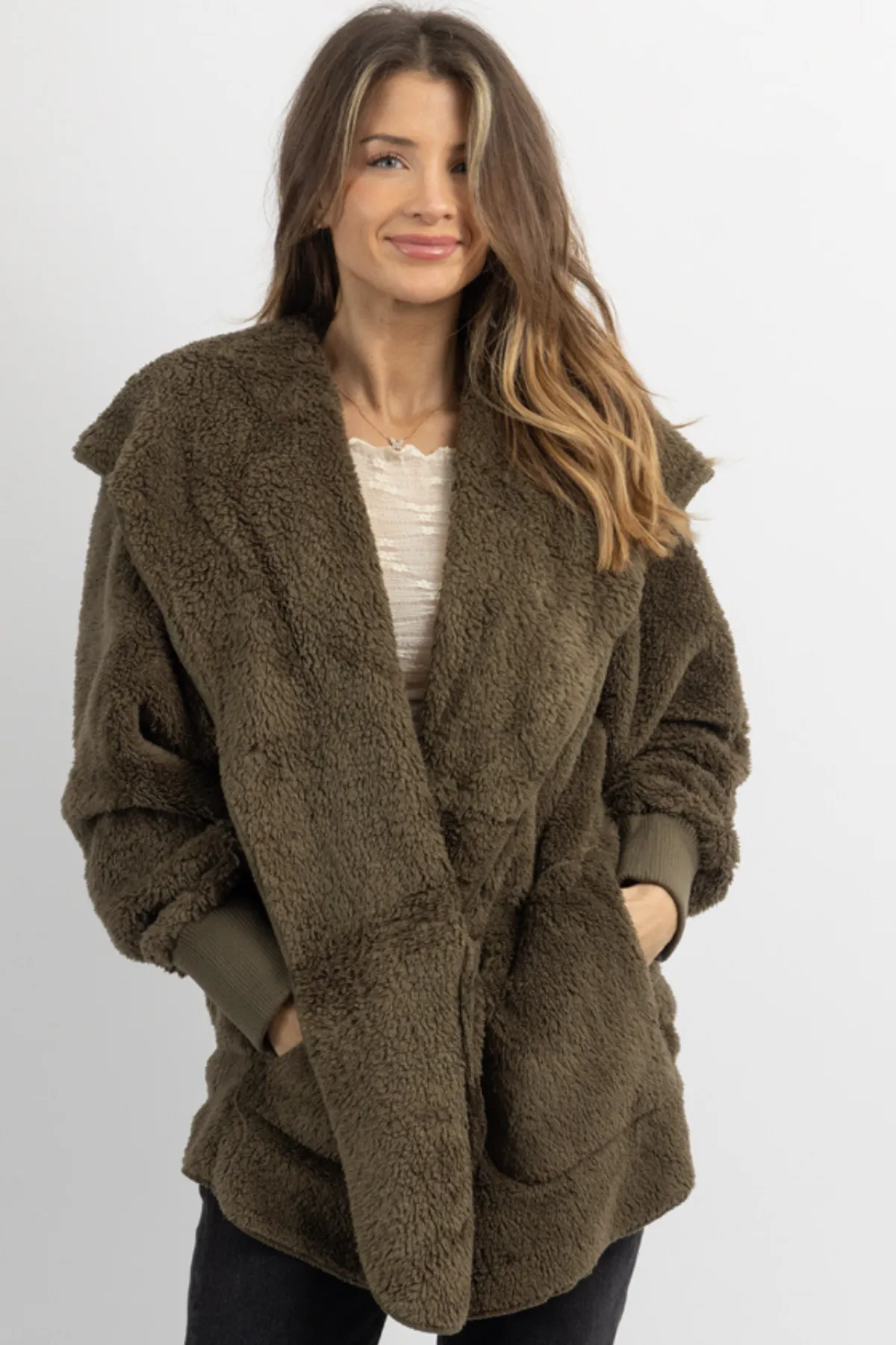 SO SNUG OLIVE JACKET *BACK IN STOCK*