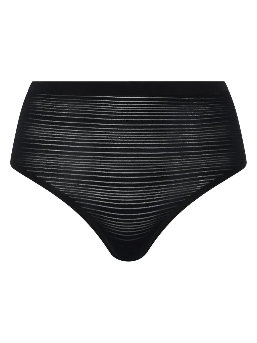 SoftStretch Stripes High Waist Thong