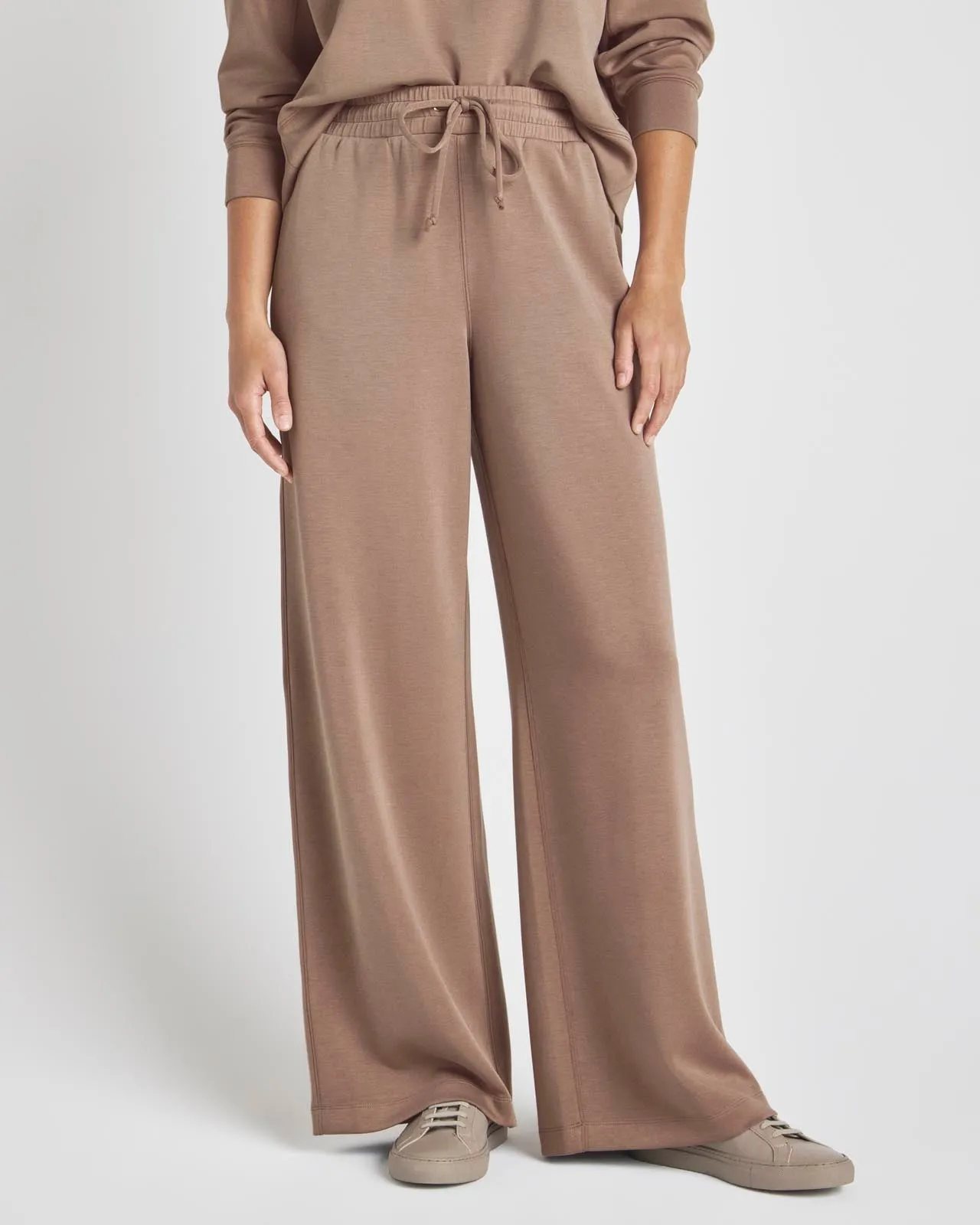 Splendid x @Cellajaneblog Scuba Wide Leg Pant